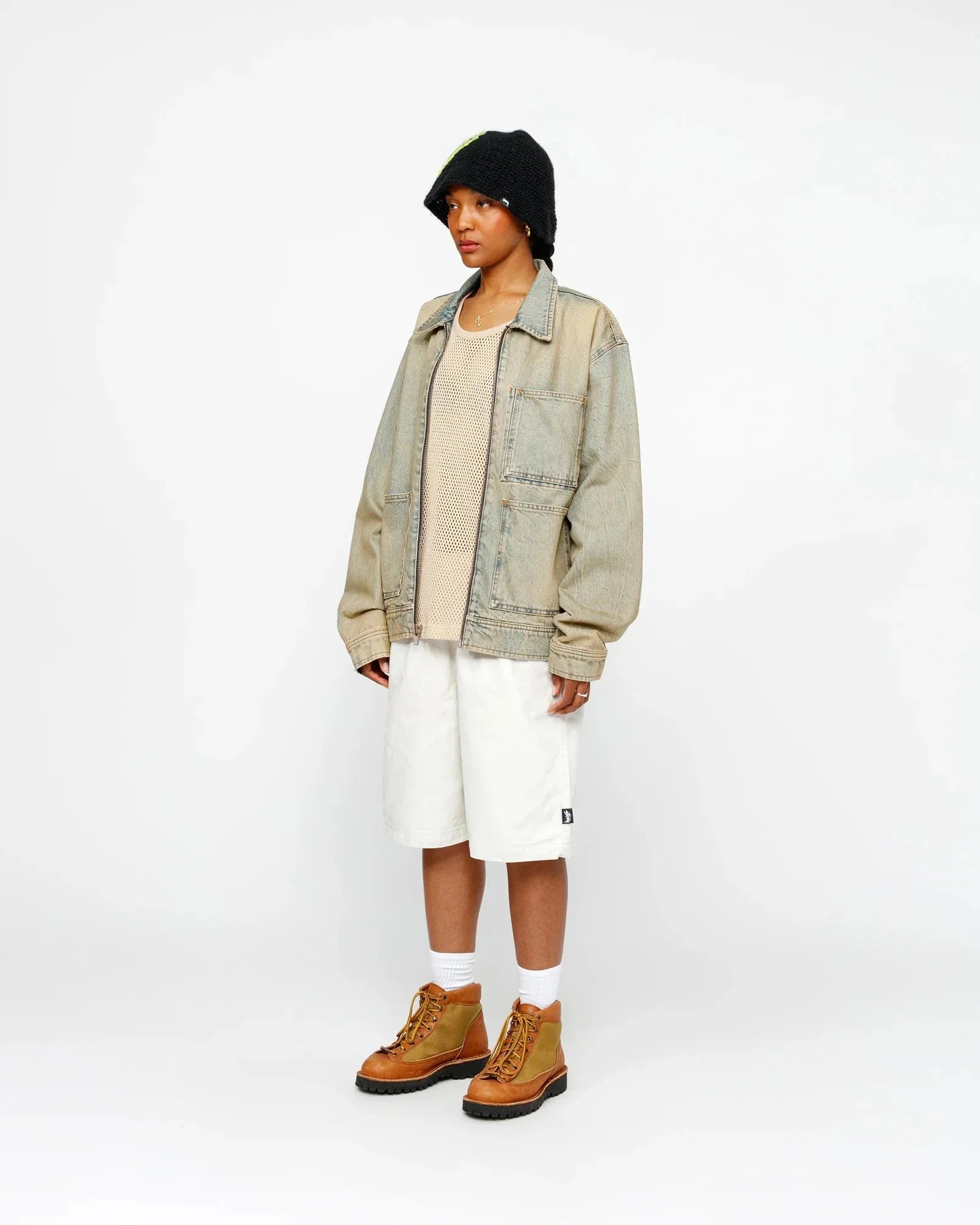 BEACH SHORT BRUSHED COTTON - Four Street