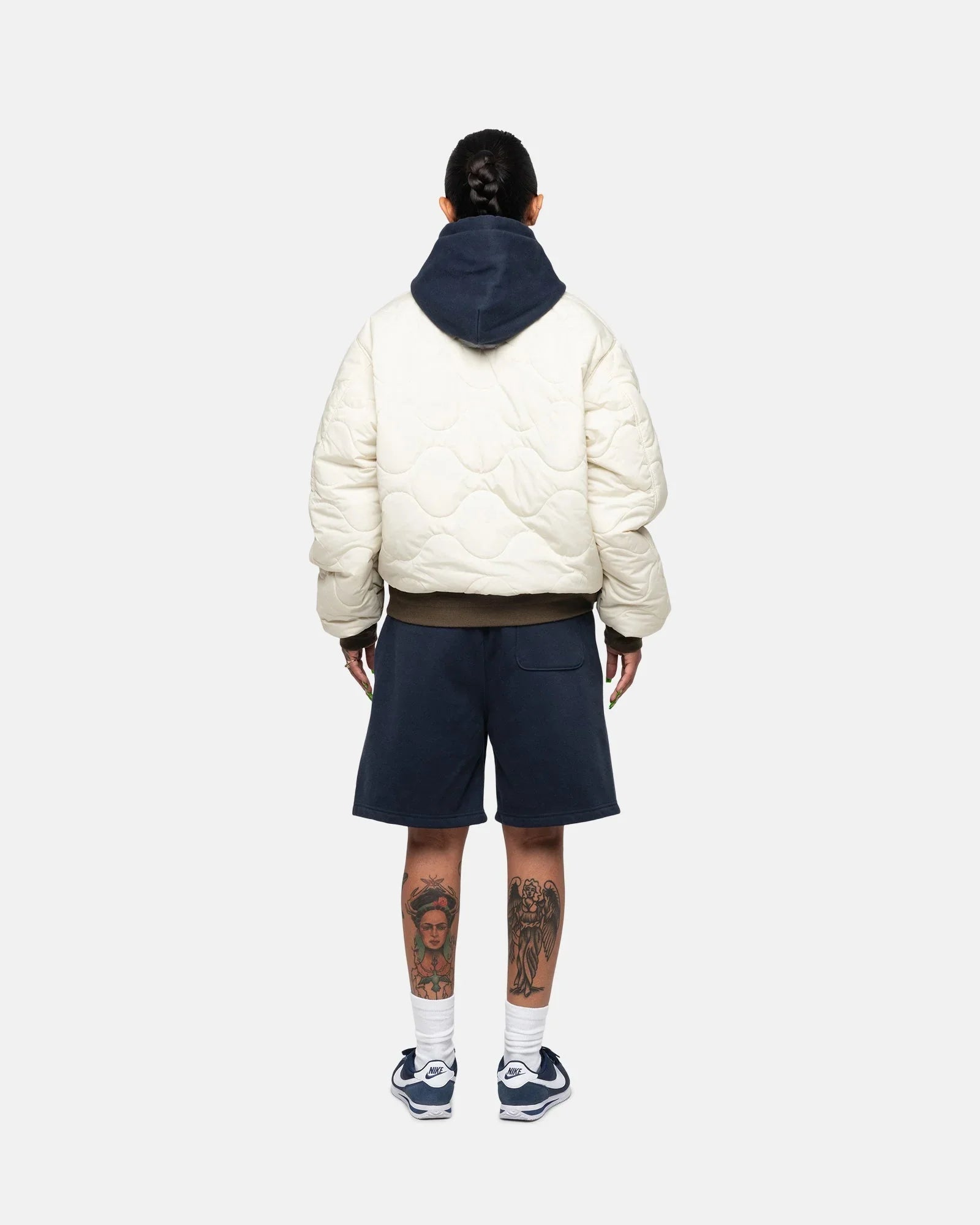 STOCK LOGO SWEATSHORT - Four Street
