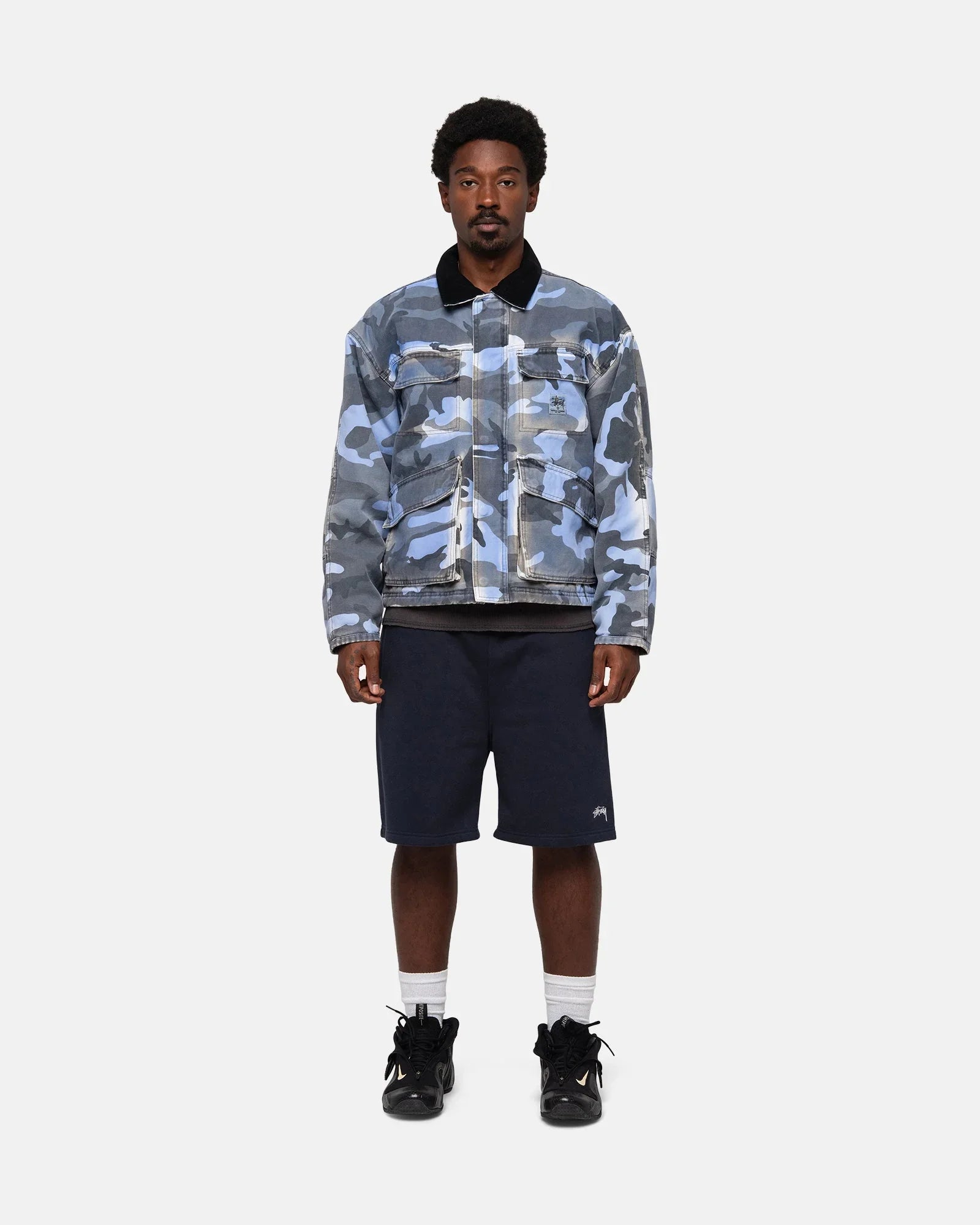 STOCK LOGO SWEATSHORT - Four Street