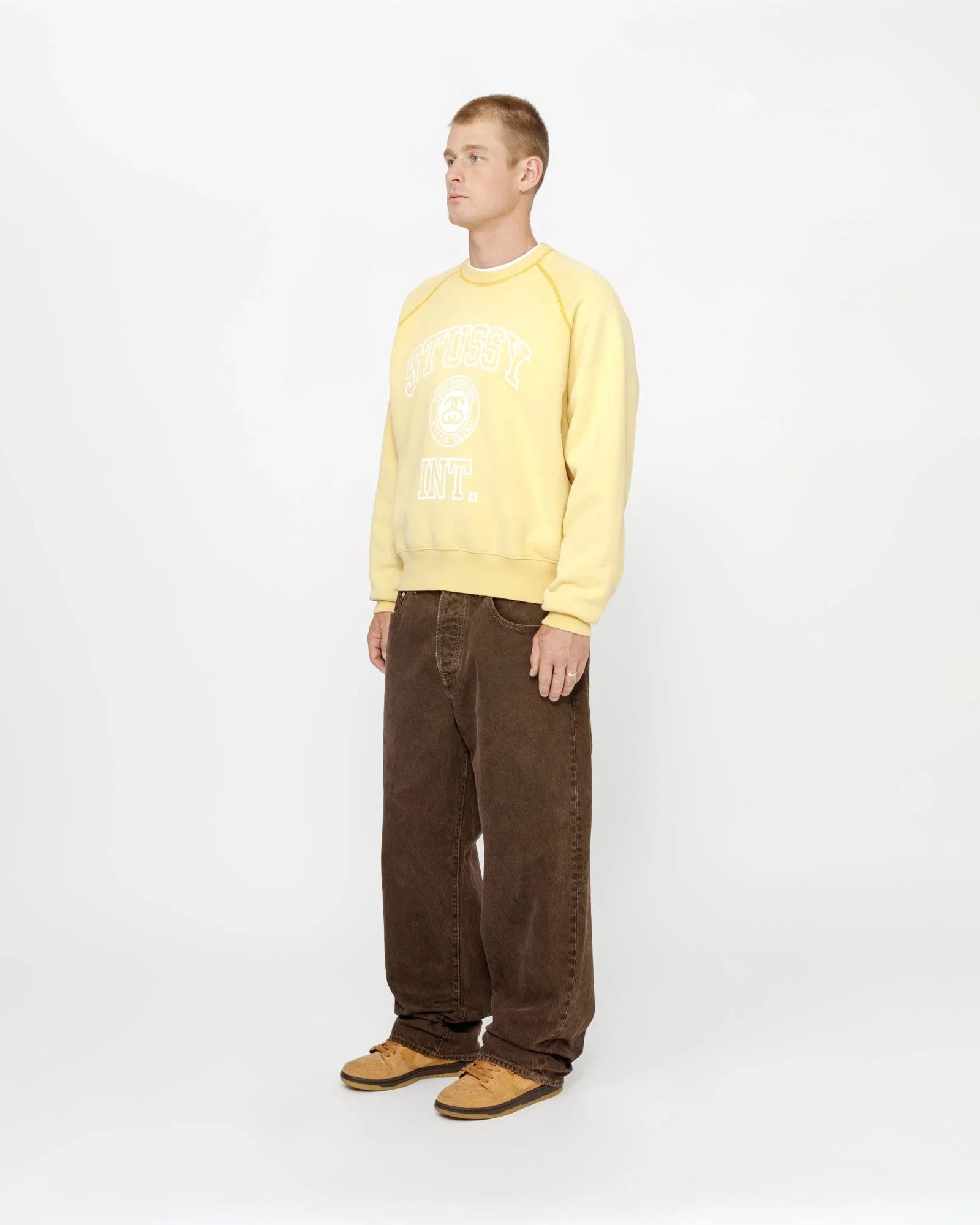 OVERLOCK VARSITY RAGLAN CREW - Four Street