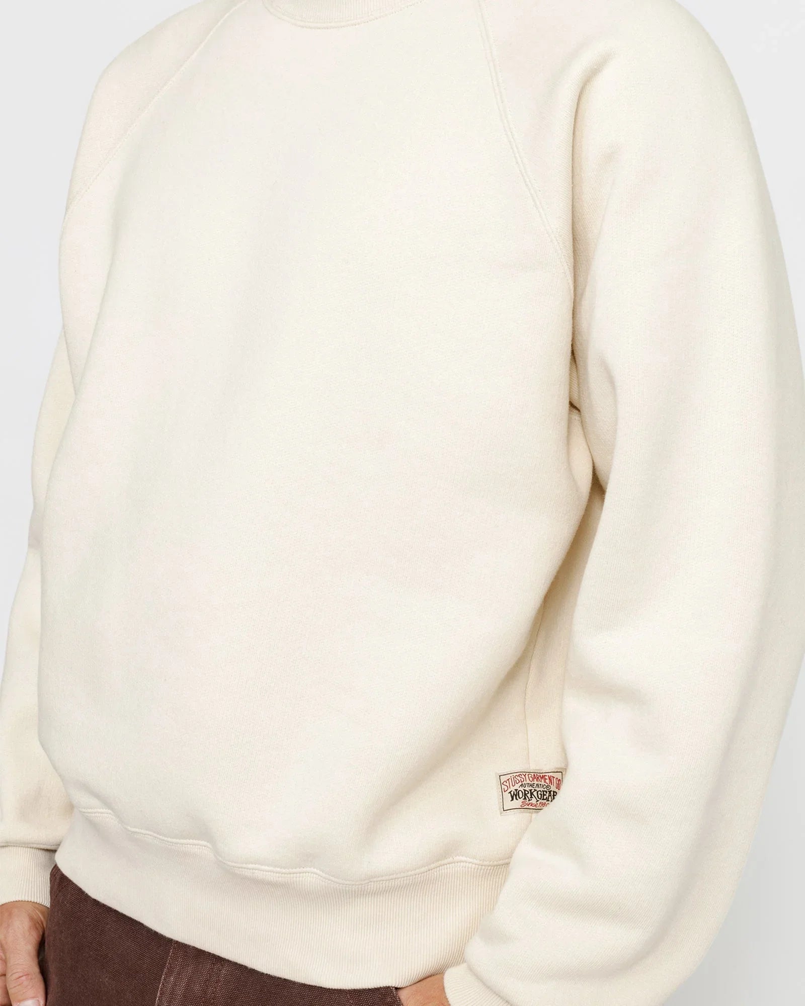 FLEECE RAGLAN CREW - Four Street