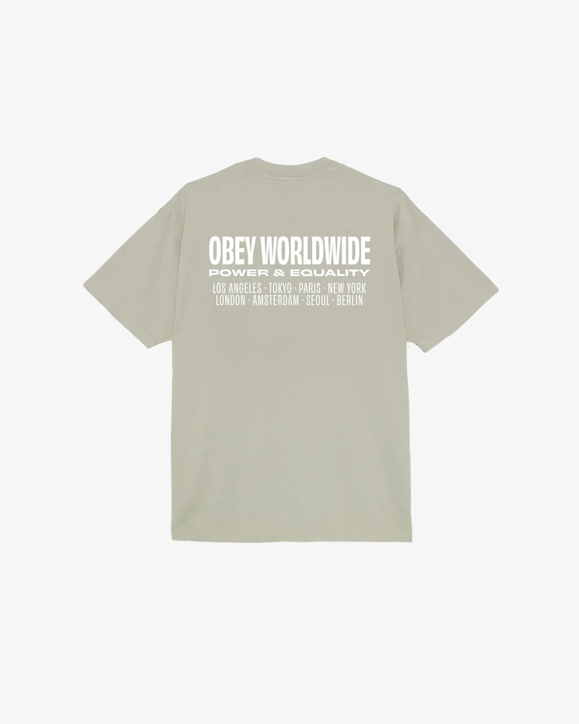 WORLDWIDE POWER & EQUALITY HEAVYWEIGHT T-SHIRT - Four Street