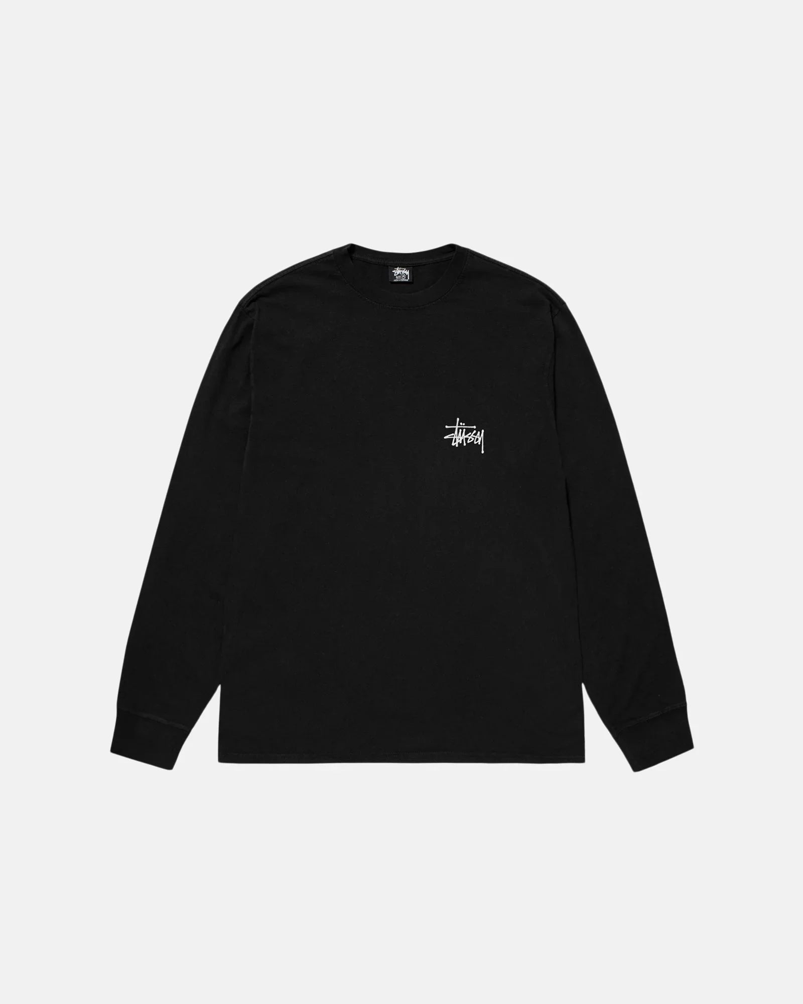 BASIC STÜSSY LS TEE PIGMENT DYED - Four Street