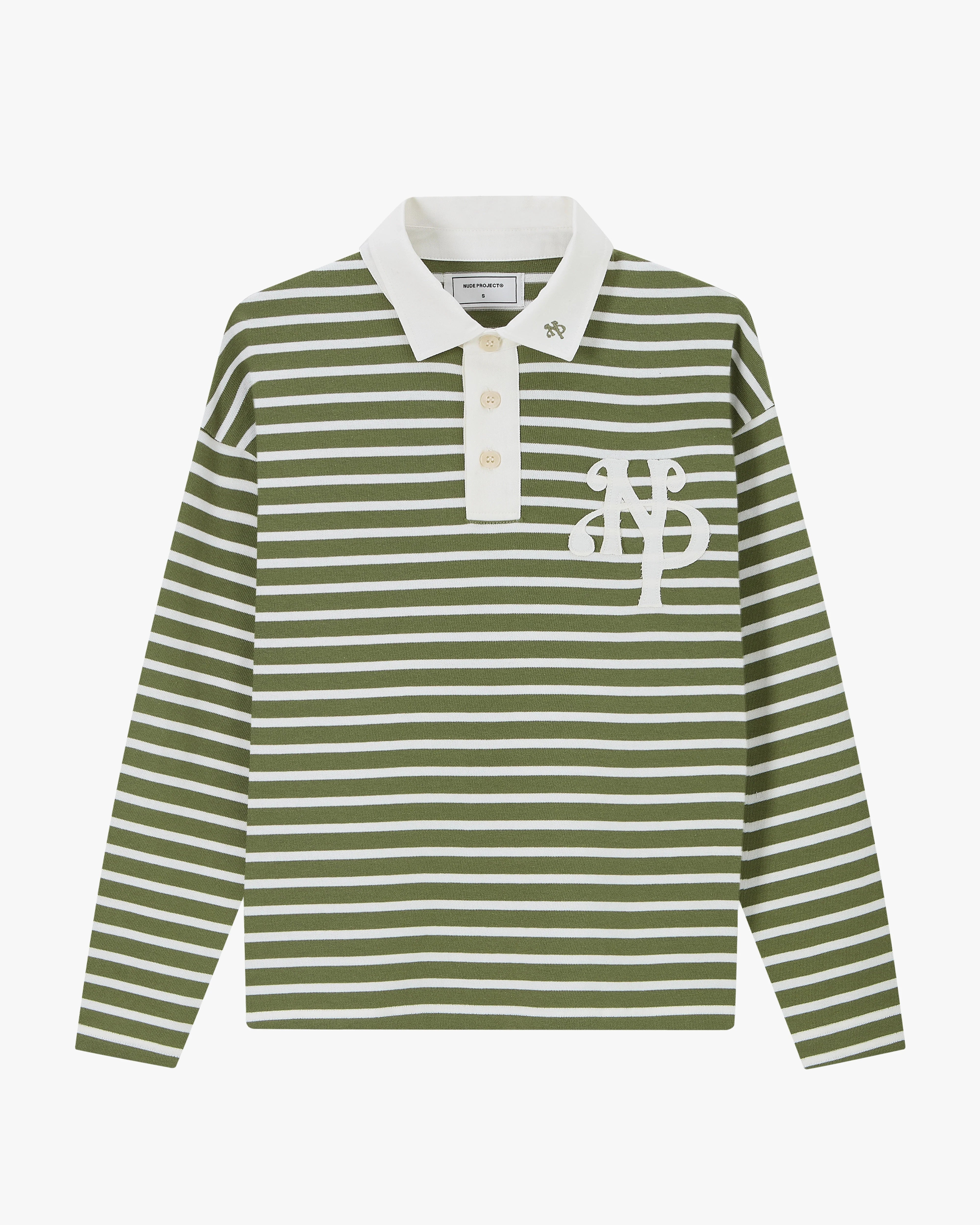 Rayas Polo Green