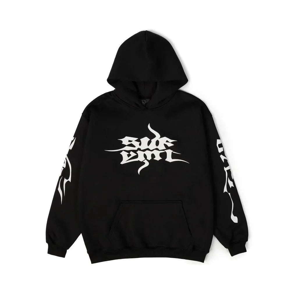 HOODIE SUFKML BLACK - Four Street
