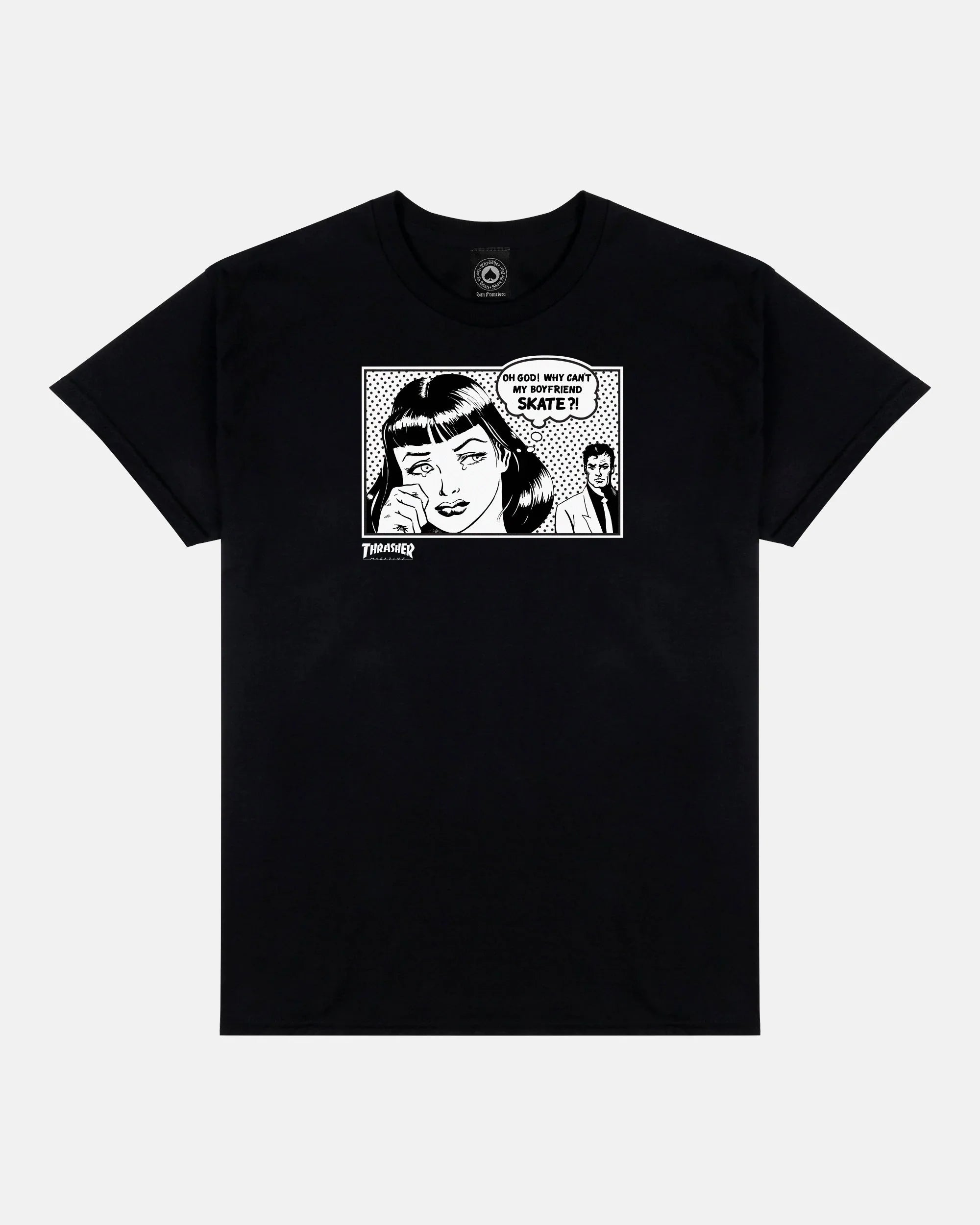 BOYFRIEND - TSHIRT - BLACK - Four Street