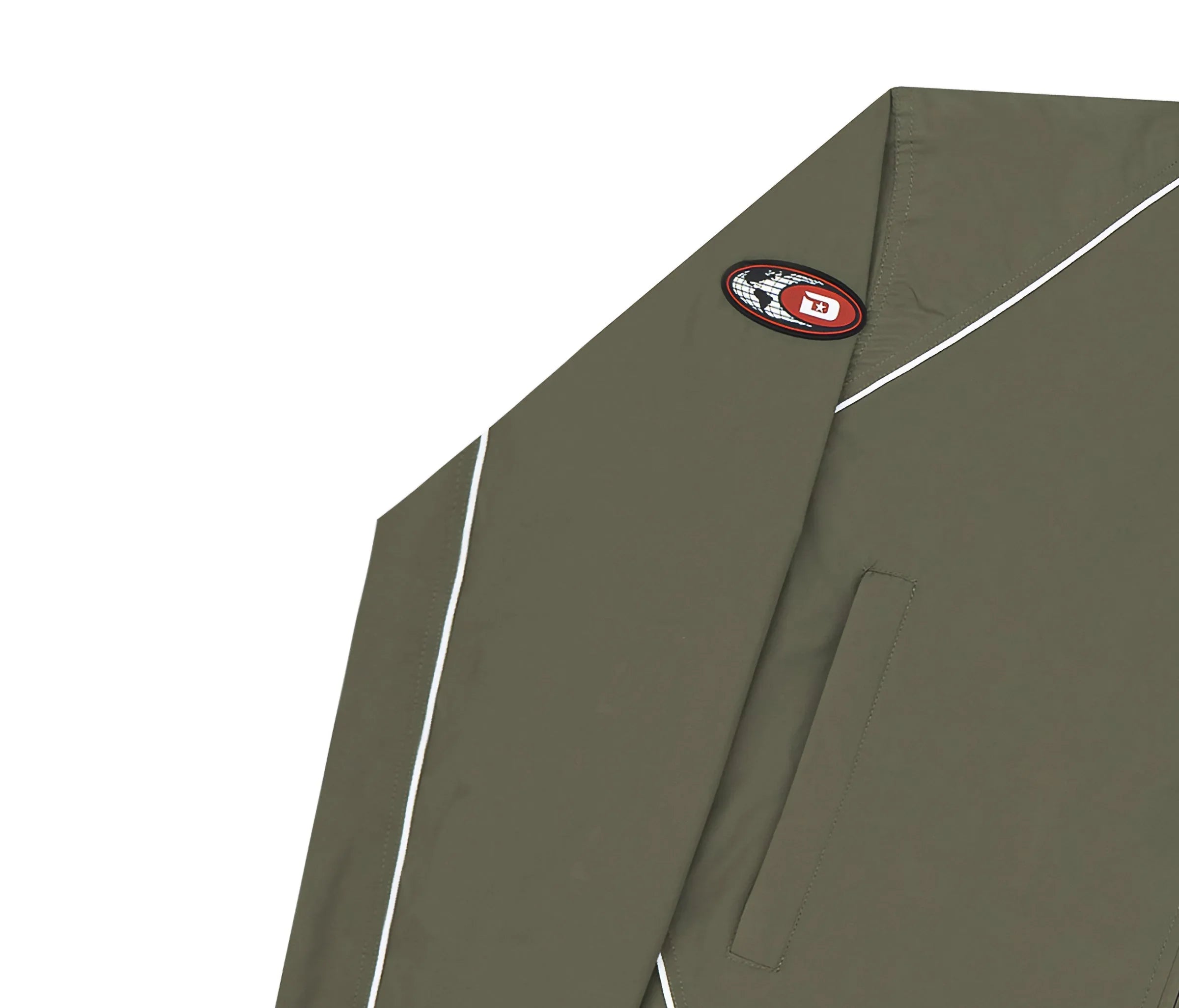 Chase Jacket In Green - Four Street