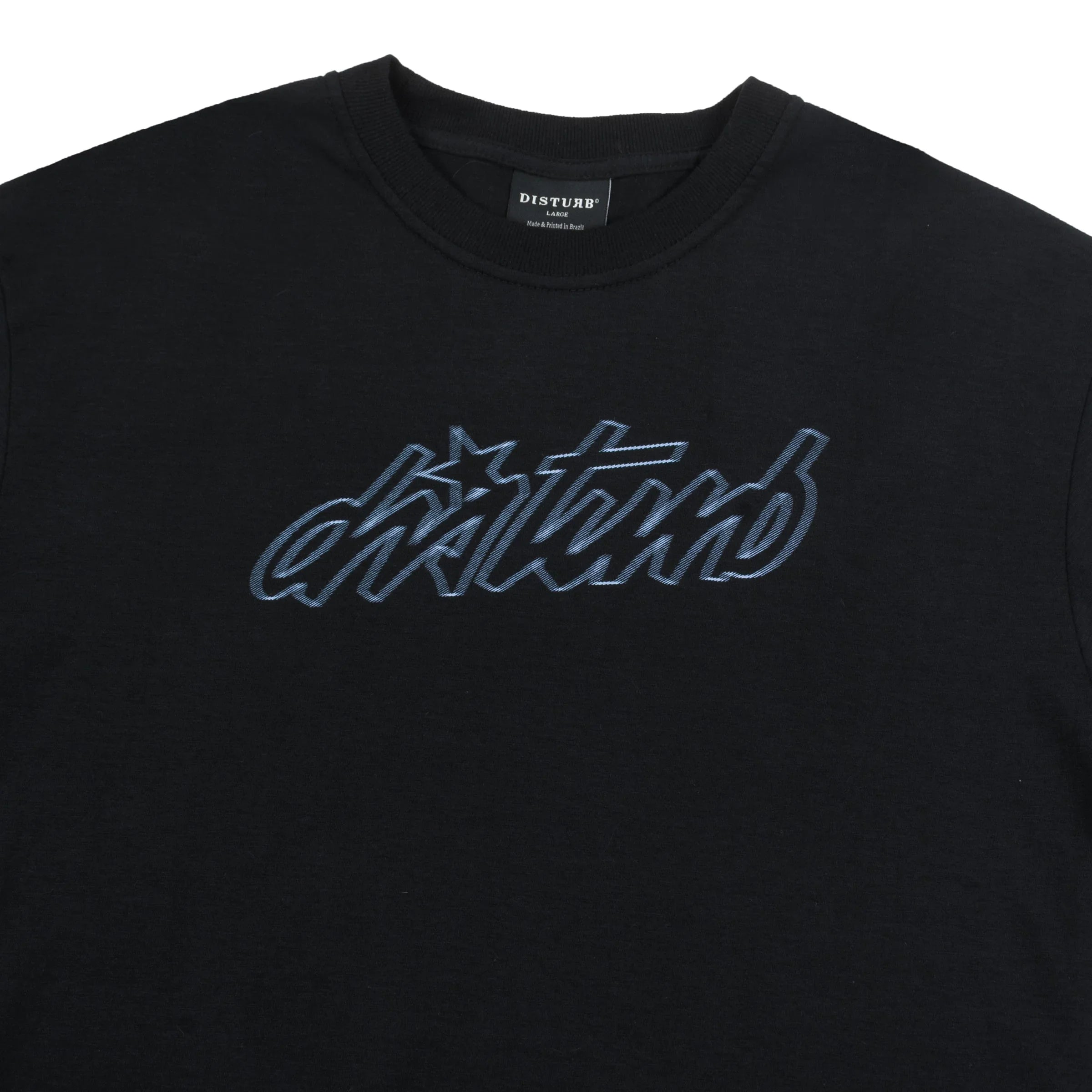 Fade Logo T-Shirt in Grey - Four Street