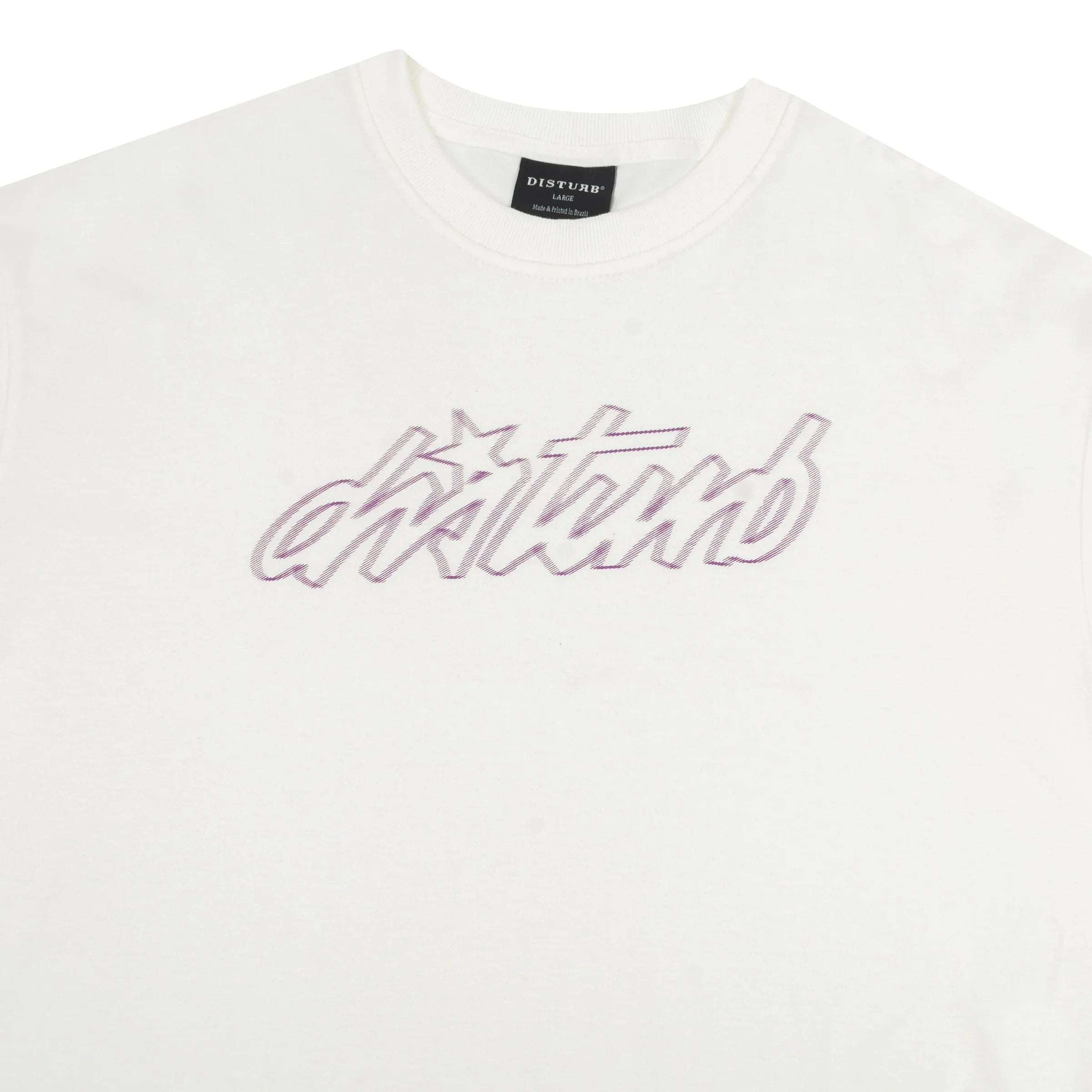 Fade Logo T-Shirt in Grey - Four Street
