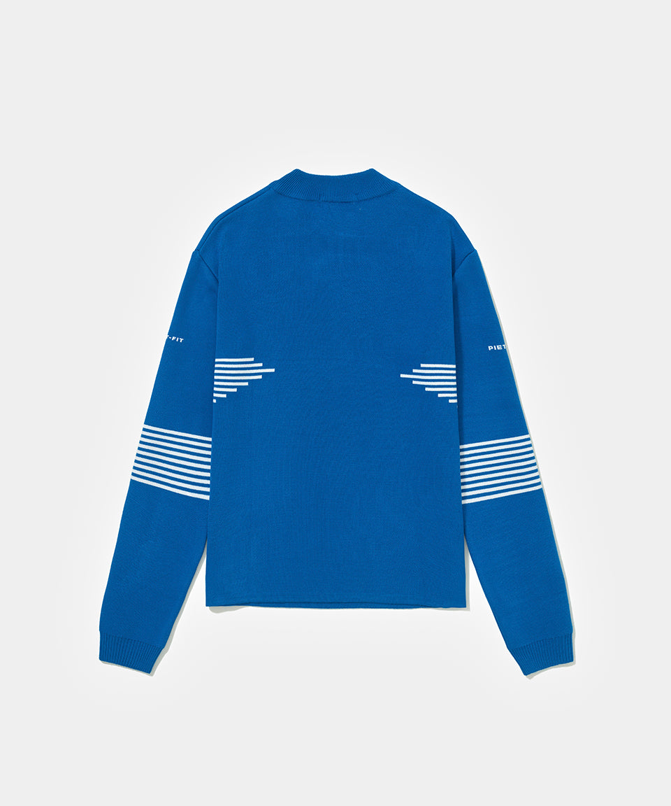 Suéter Fitted - Azul