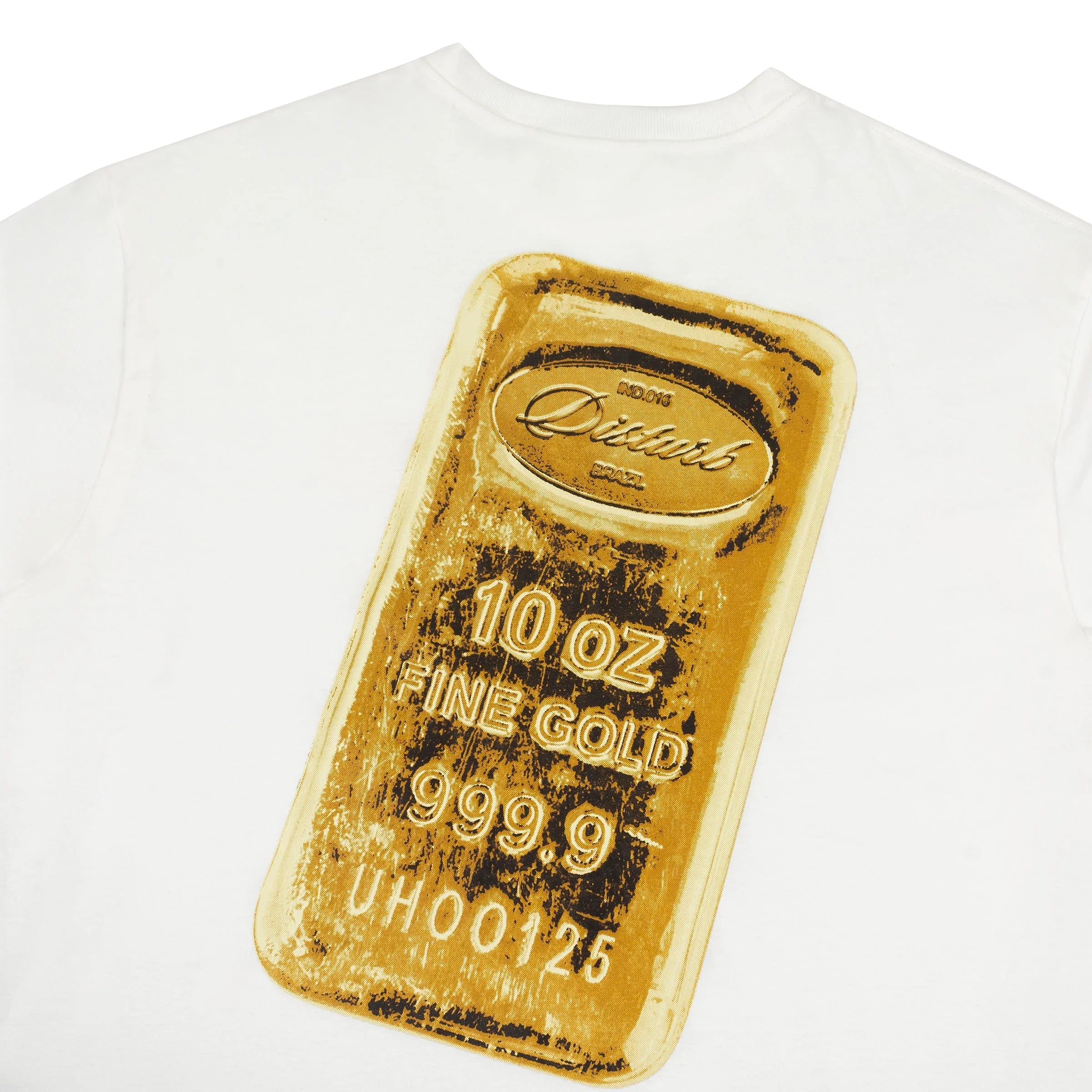 Fade Logo T-Shirt in Grey - Four Street