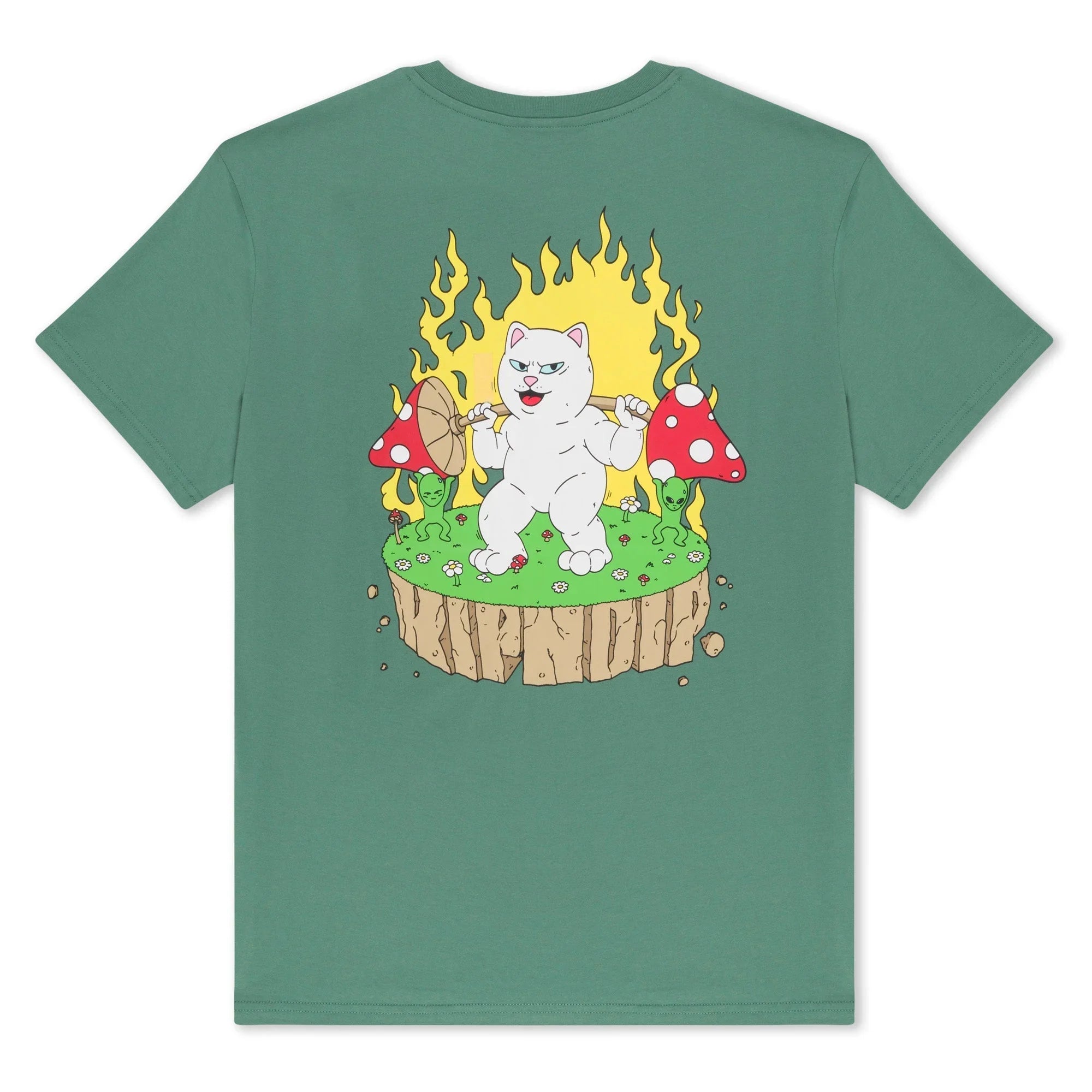 Bulking Tee (Olive) - Camiseta - Four Street