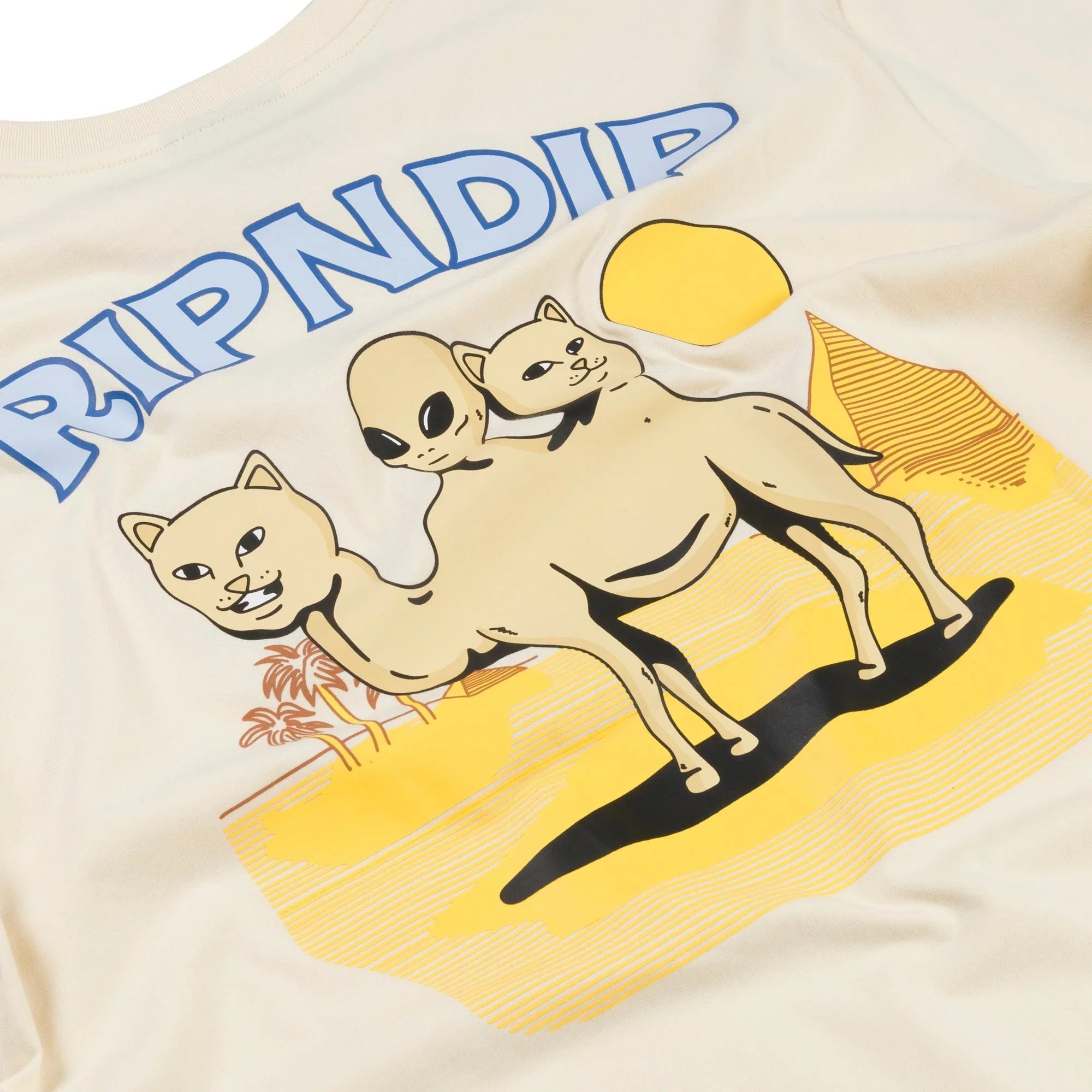 Barnum Tee (Natural) - Camiseta - Four Street