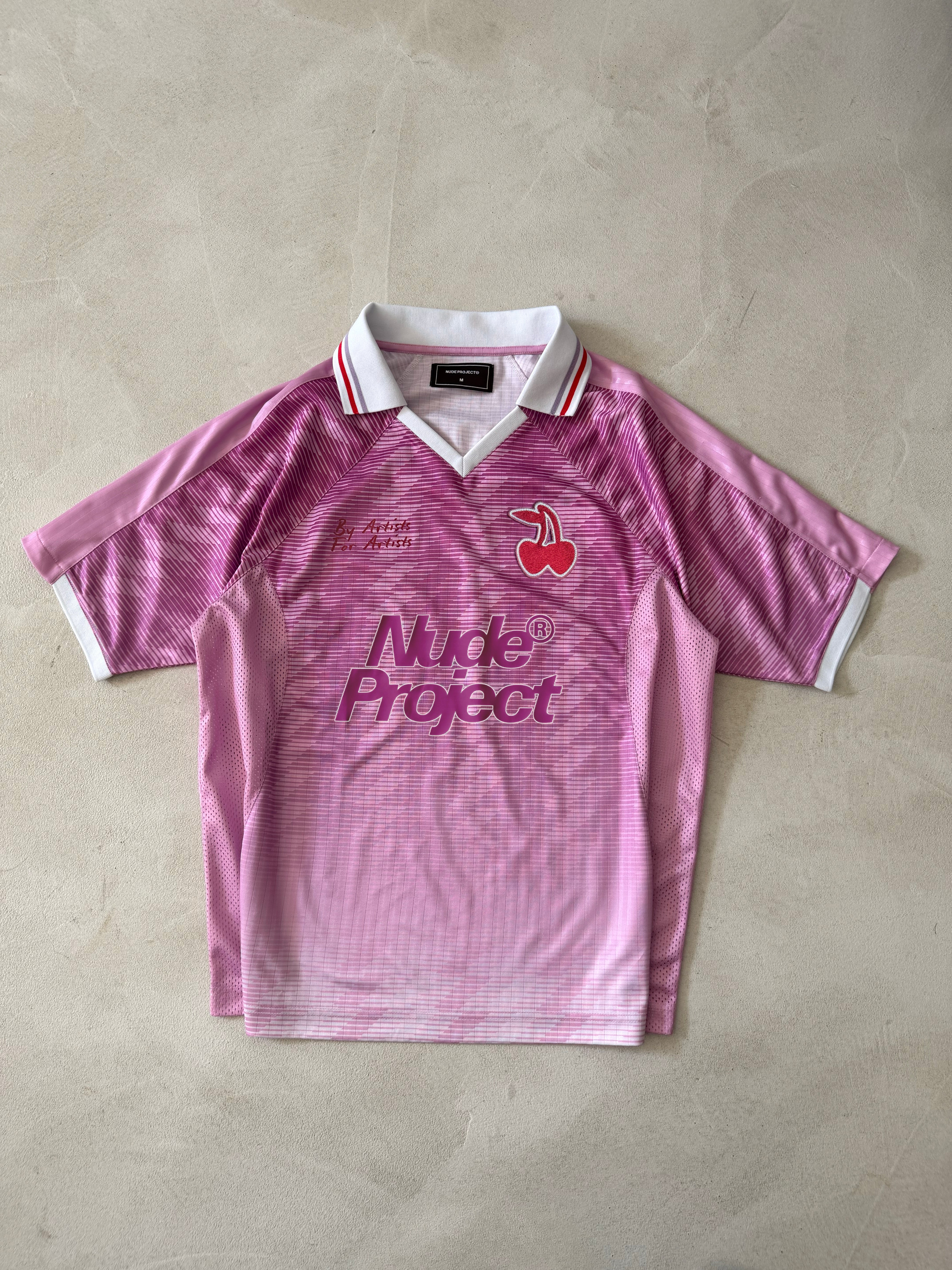 Radja Football Tee Pink
