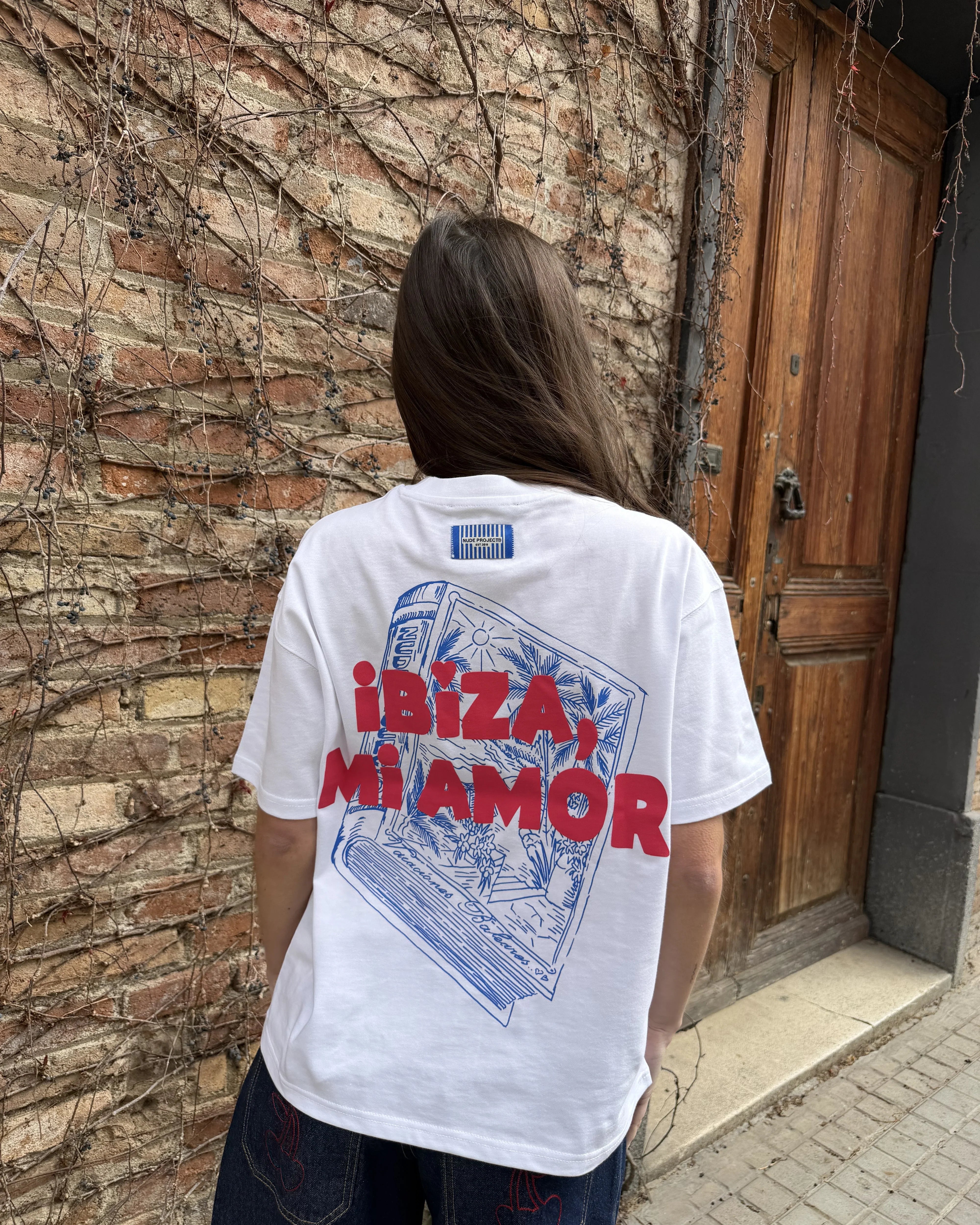 Mi Amor Tee White