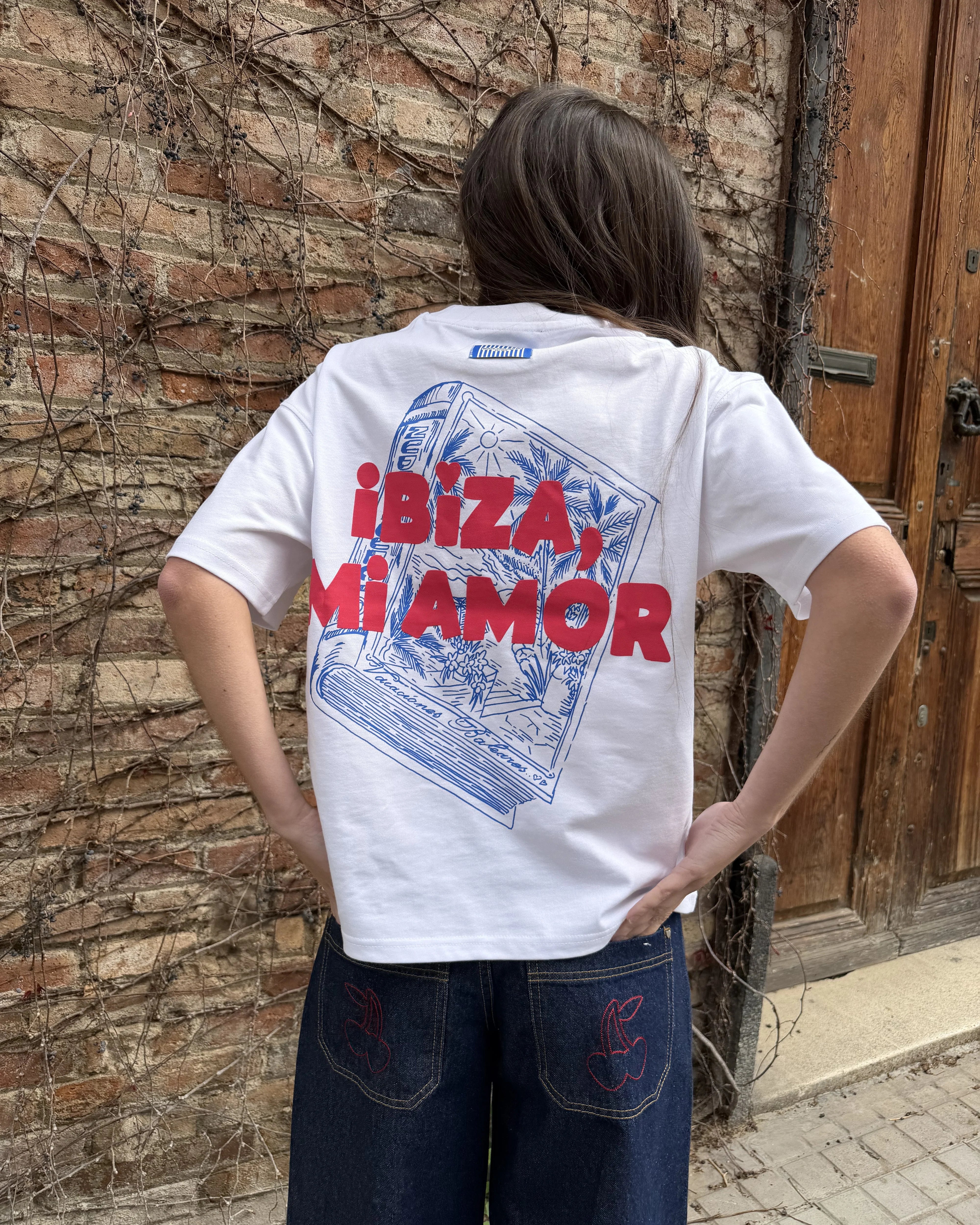 Mi Amor Tee White