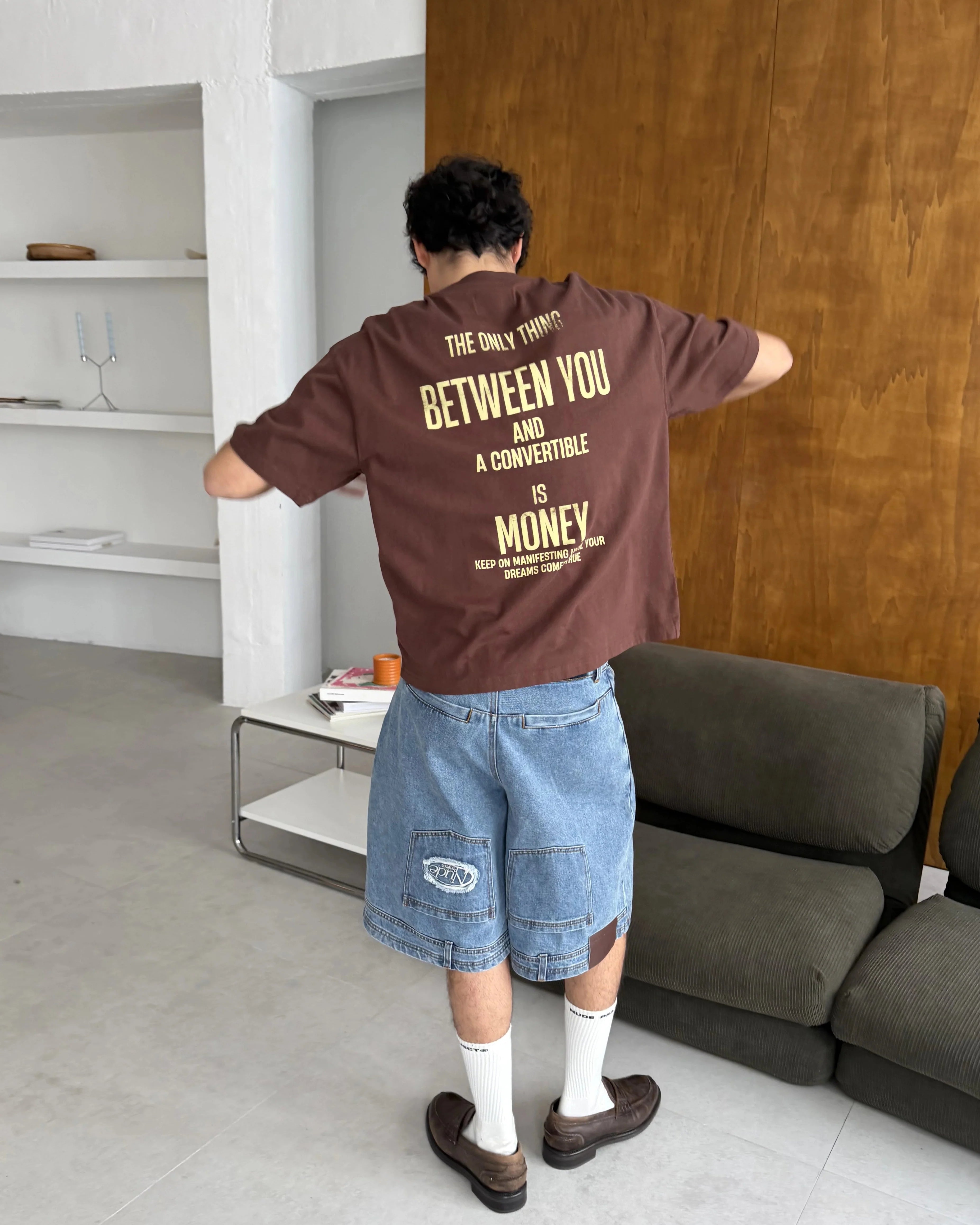 Sprint Tee Brown