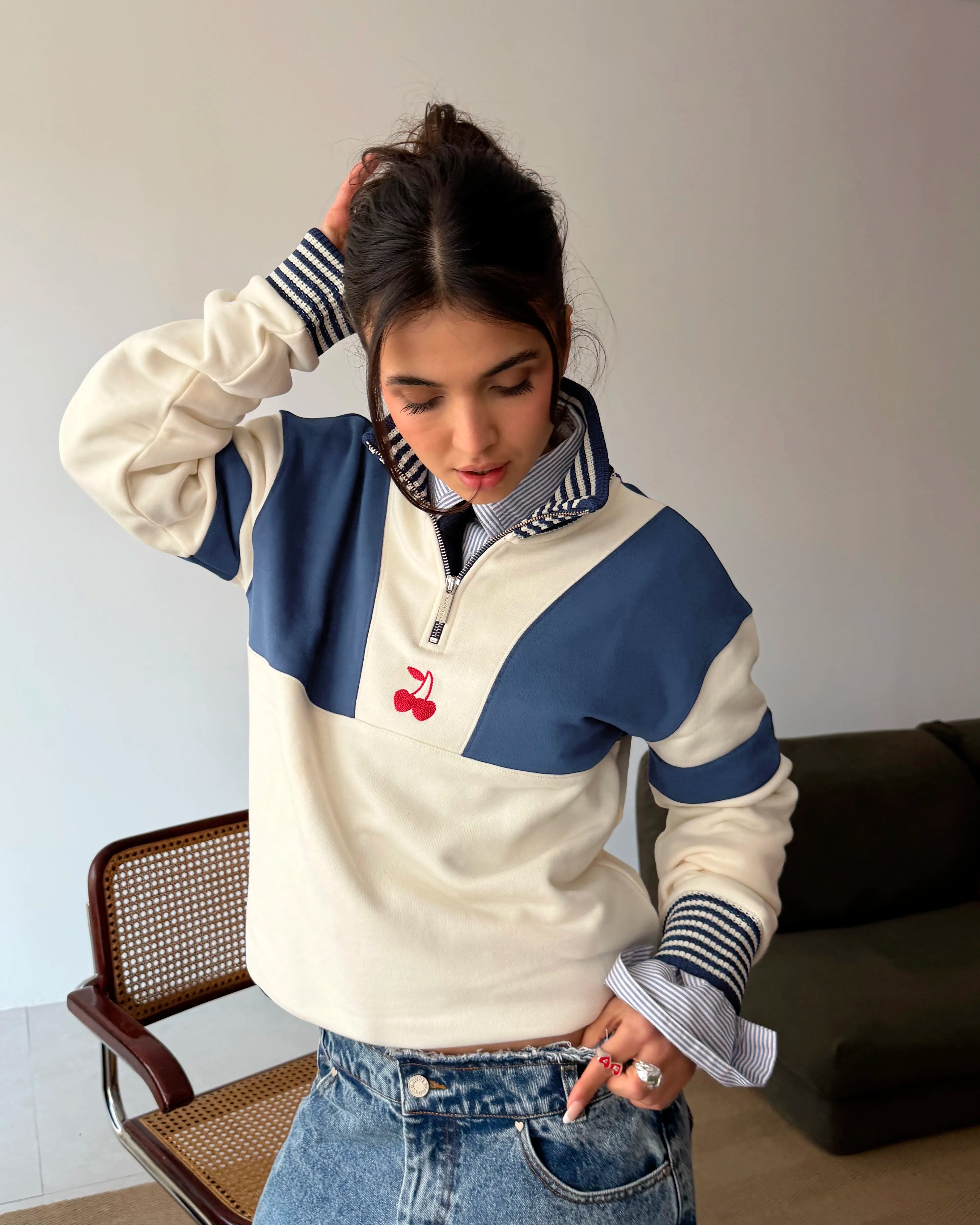 Patches Quarter-Zip