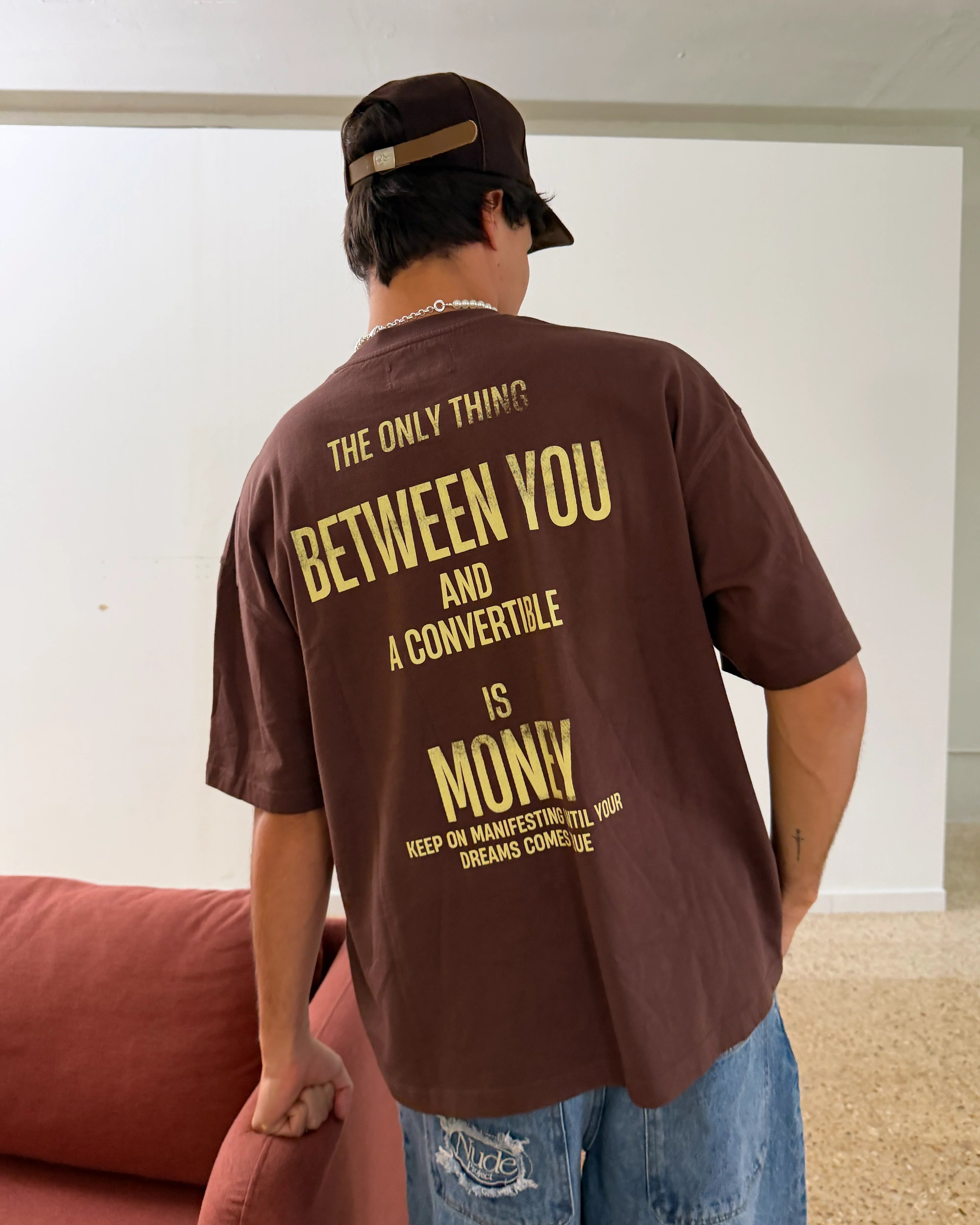 Sprint Tee Brown