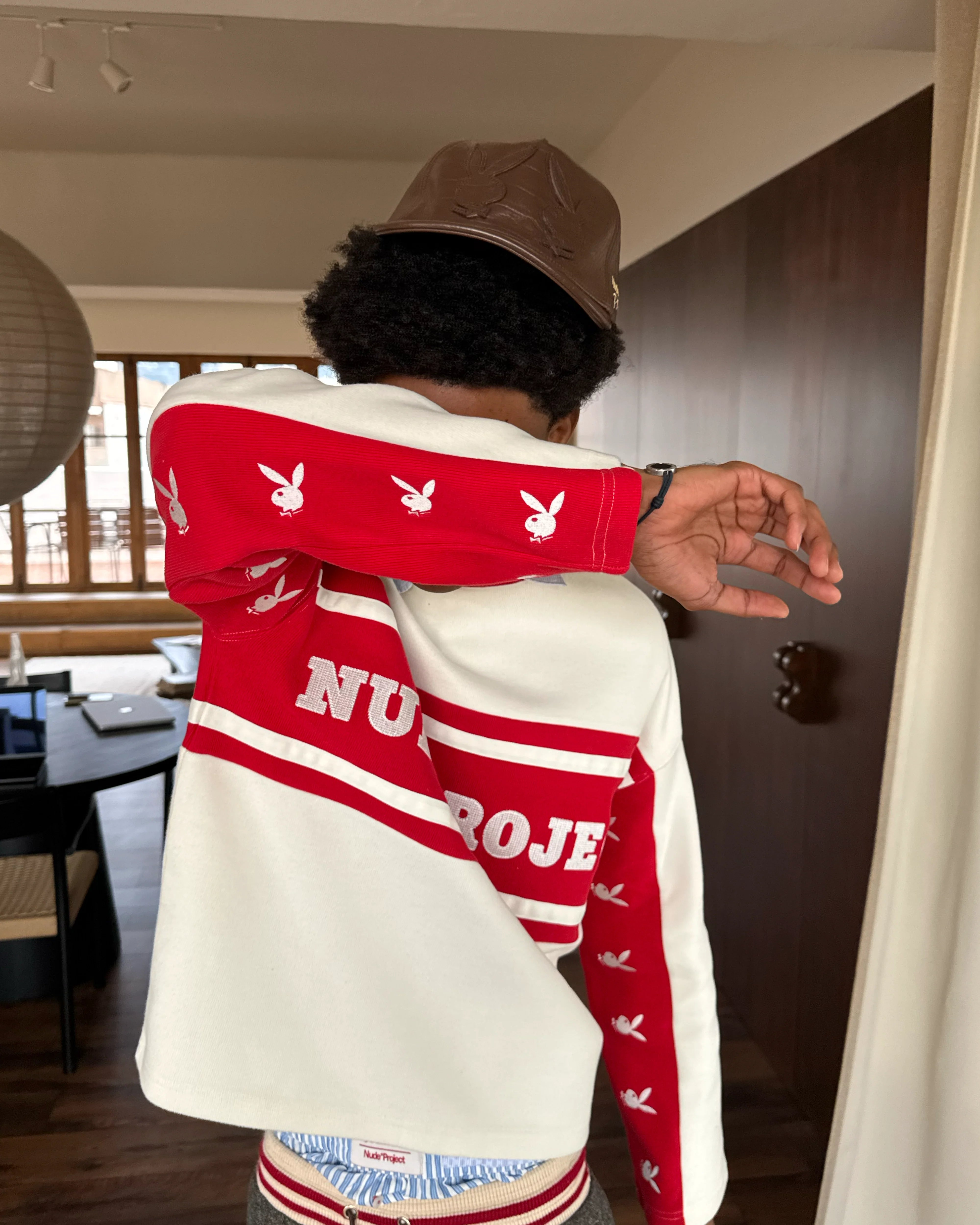 MontBlanc Long-Sleeve Tee Red