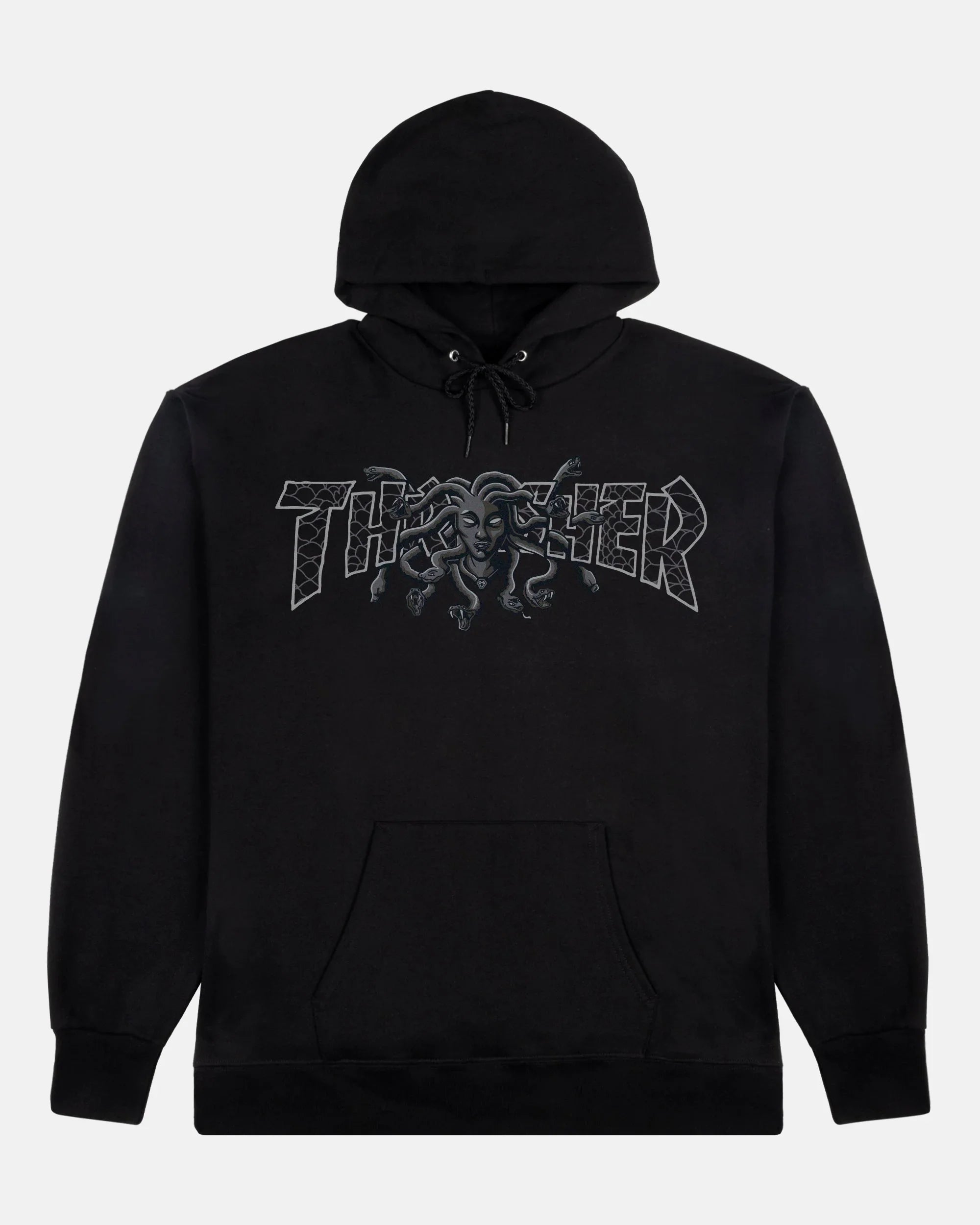MEDUSA - HOODIE - BLACK - Four Street