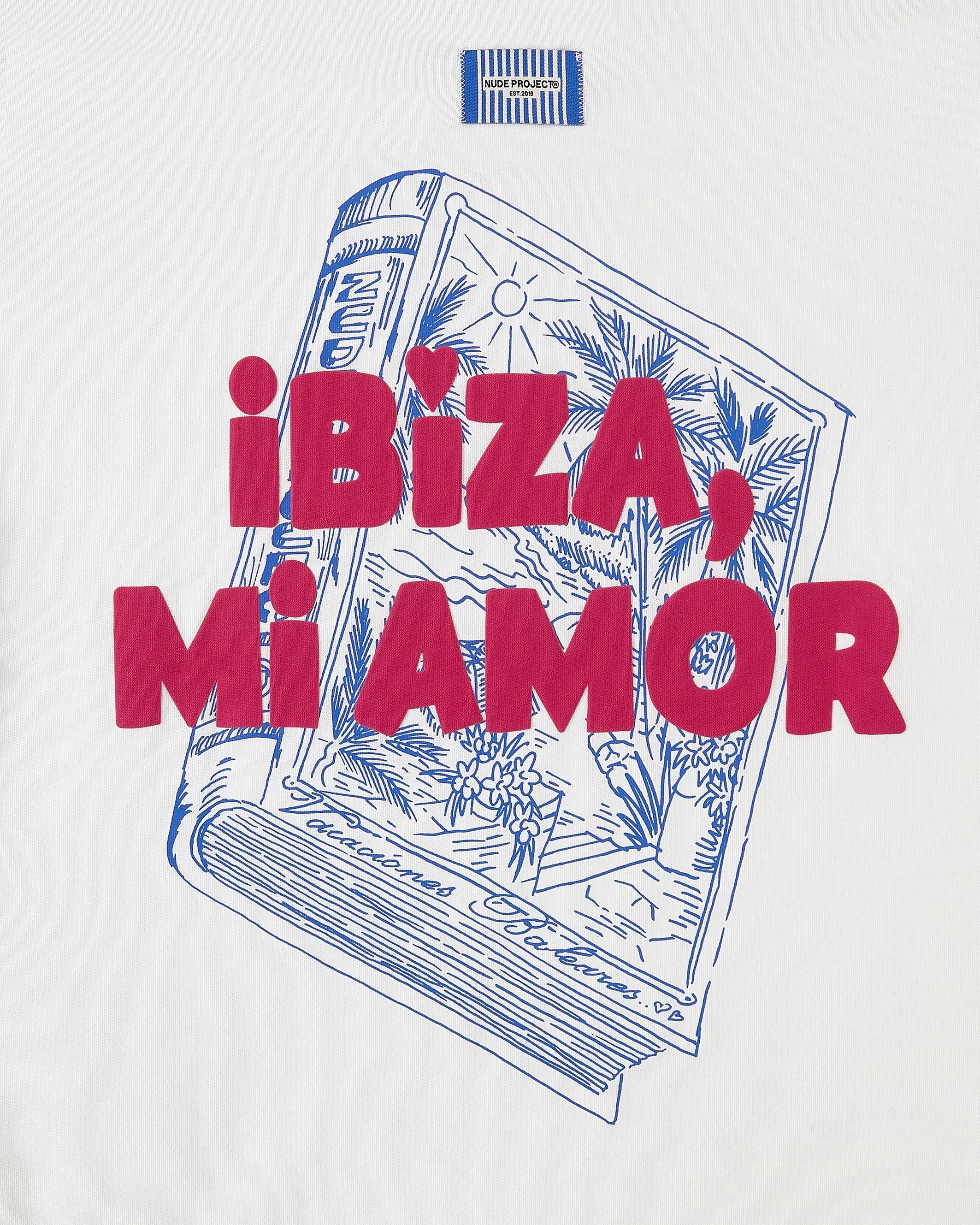 Mi Amor Tee White
