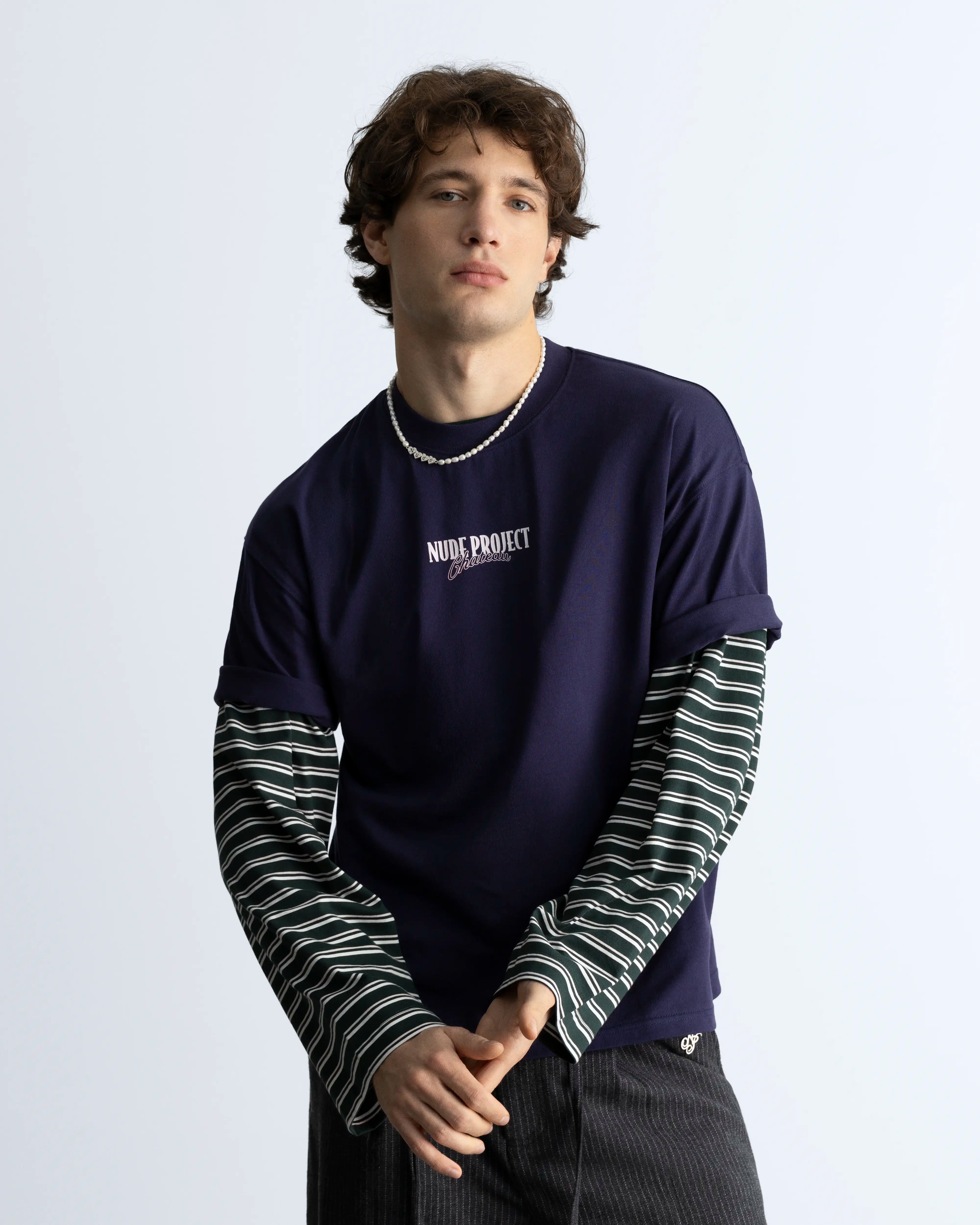 Chamonix Tee Navy