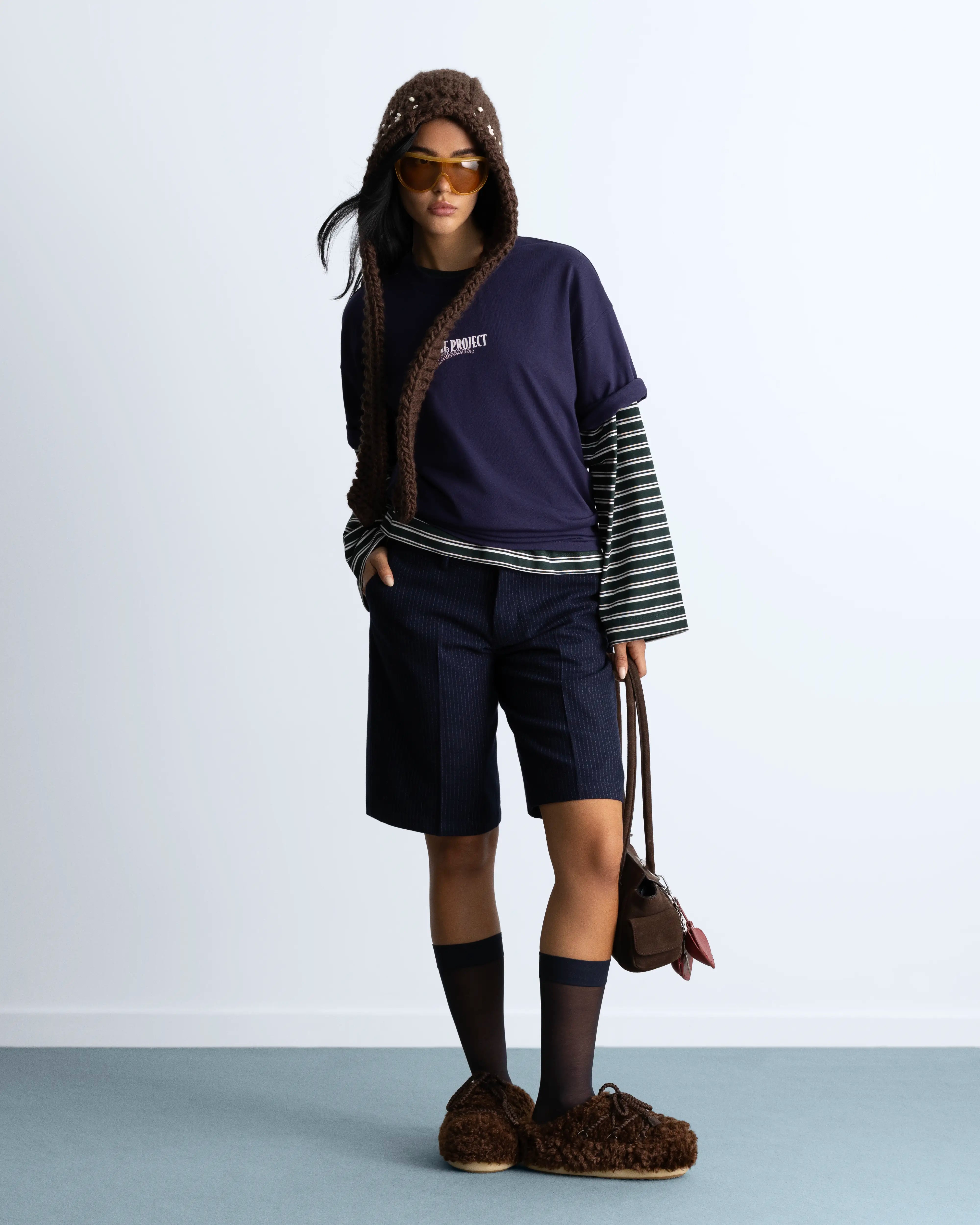 Chamonix Tee Navy