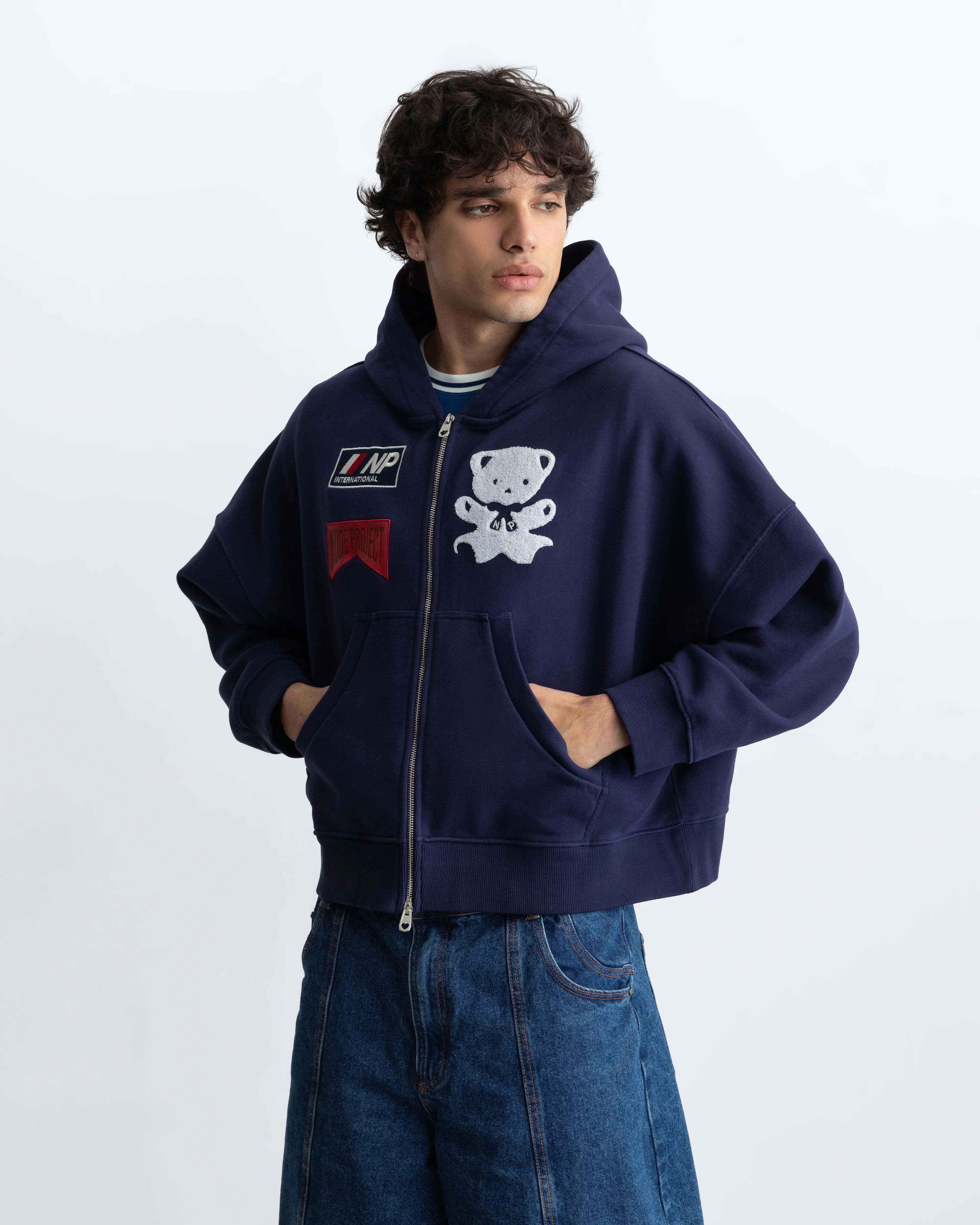 Osito Racing Zip-Up Hoodie