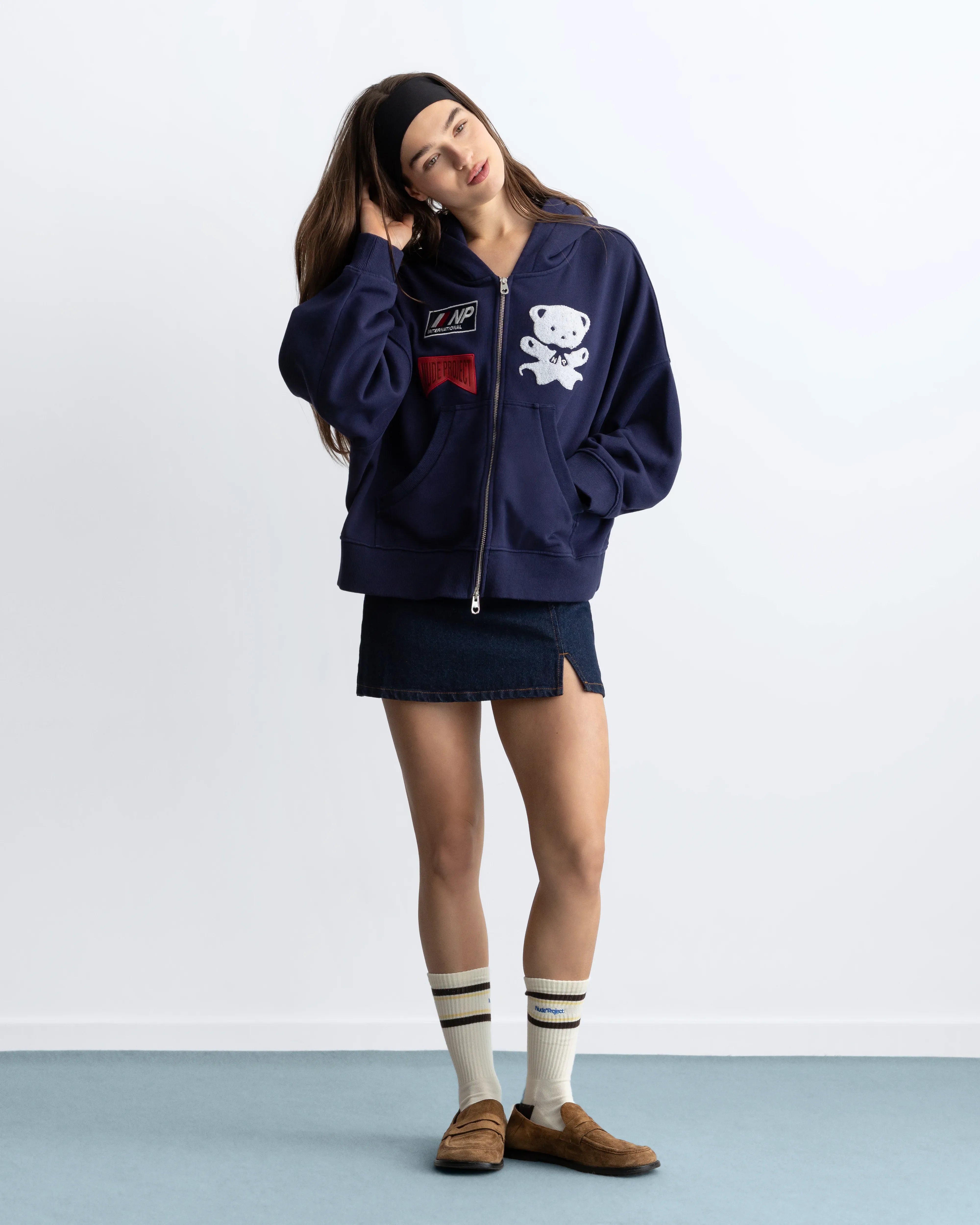 Osito Racing Zip-Up Hoodie