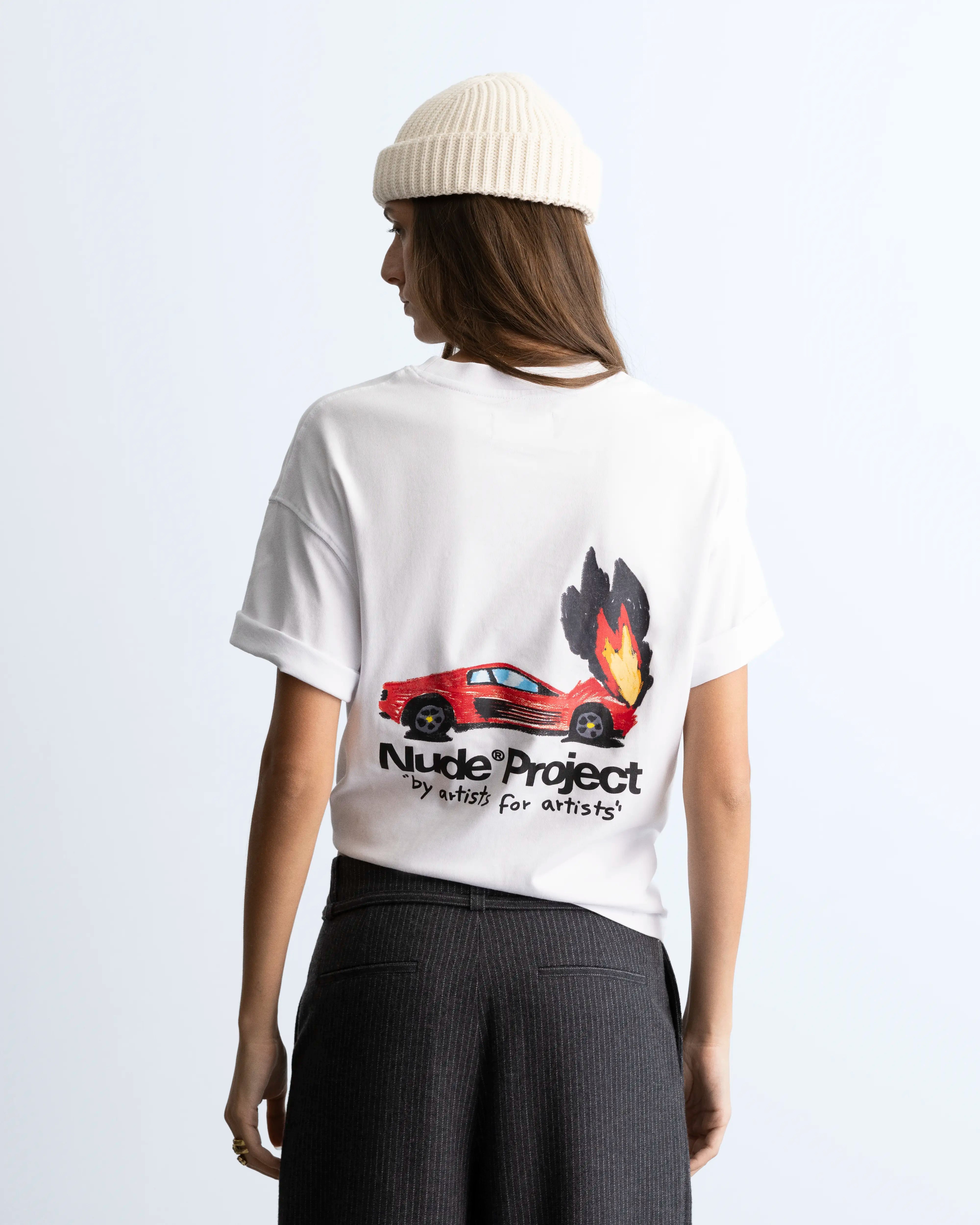 Rrari Tee White