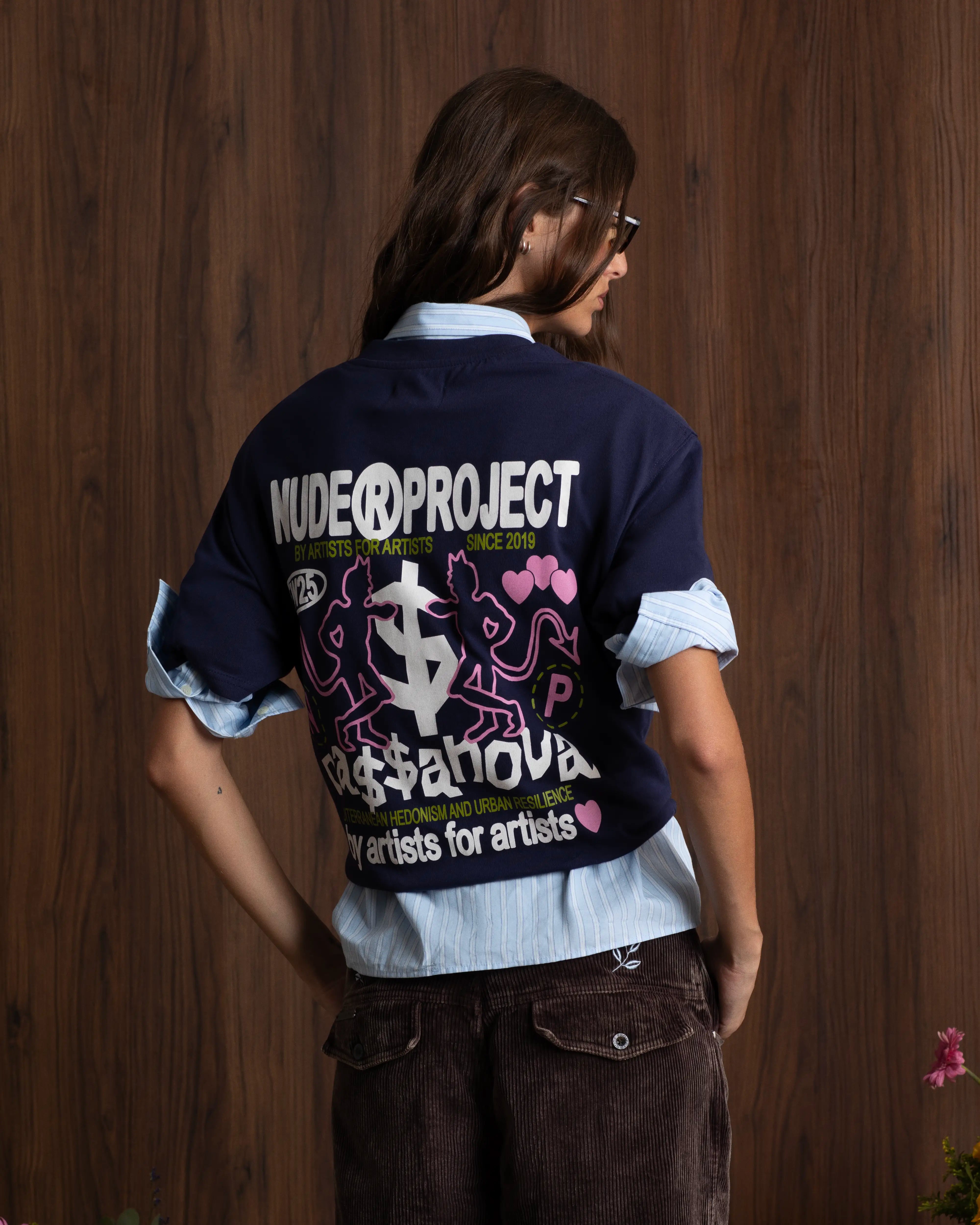 Cassanova Tee Navy