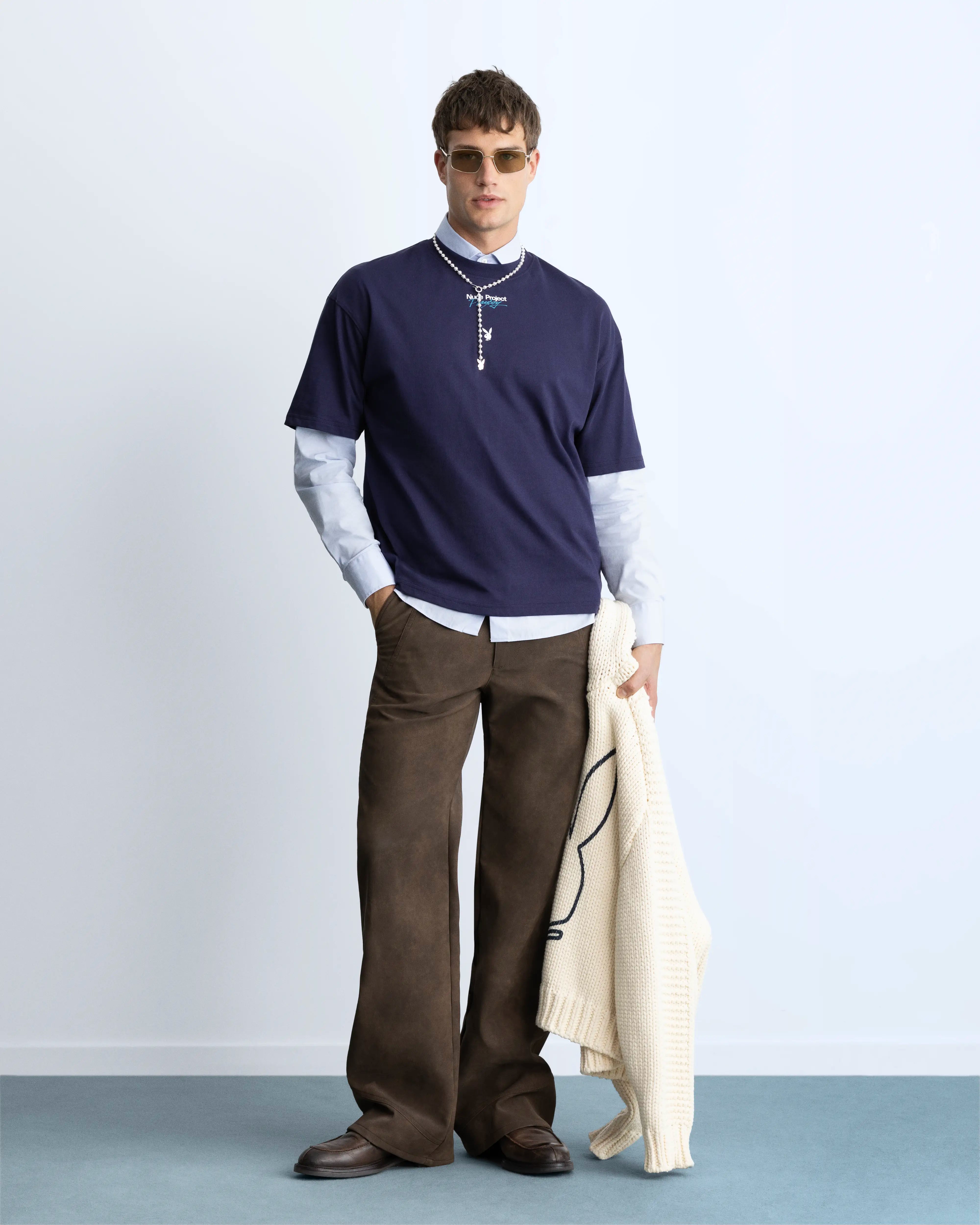 Duo Tee Navy