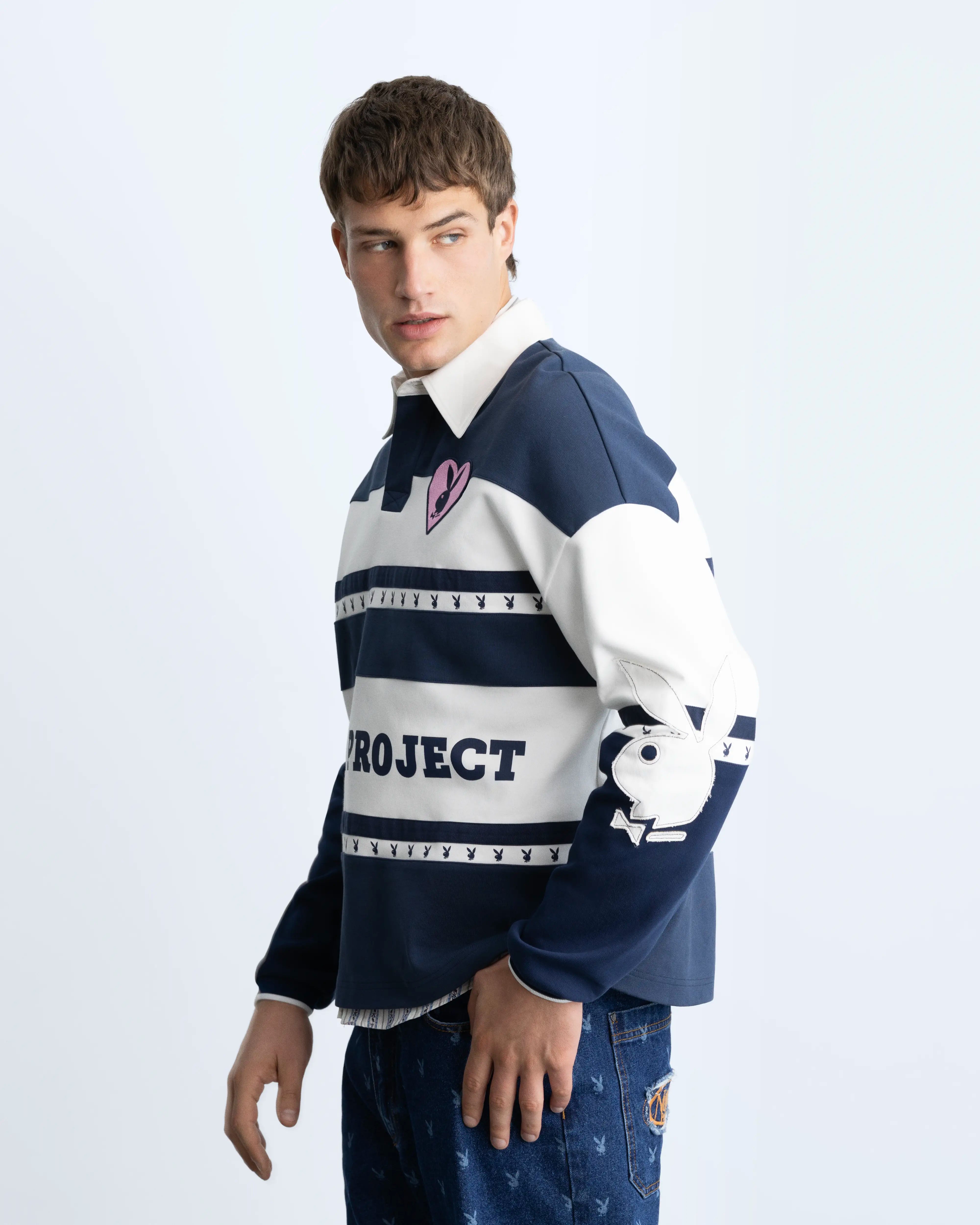 Playboy Rugby Polo Baby Navy