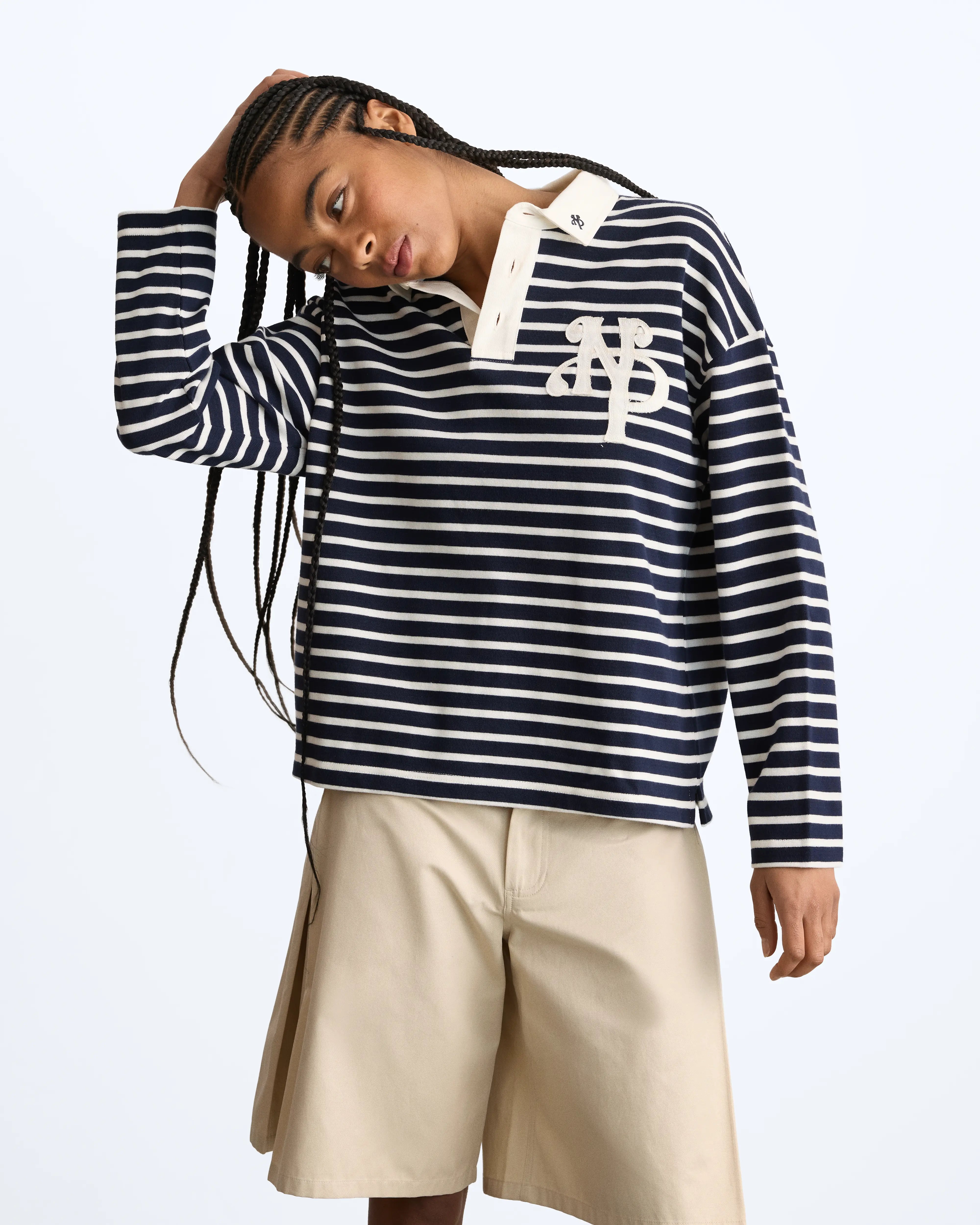 Rayas Polo Navy