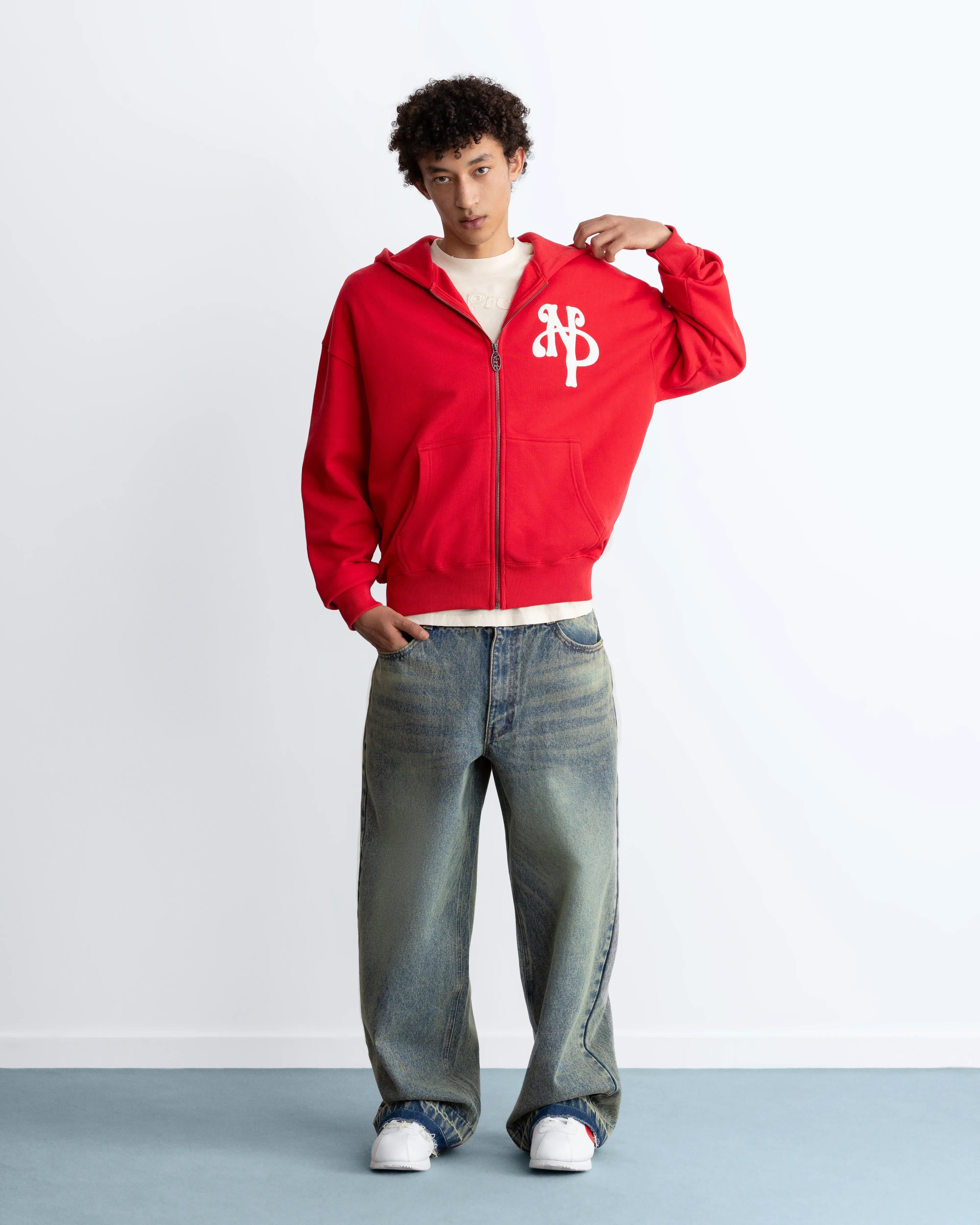 Kill Bill Zip-Up Hoodie Red