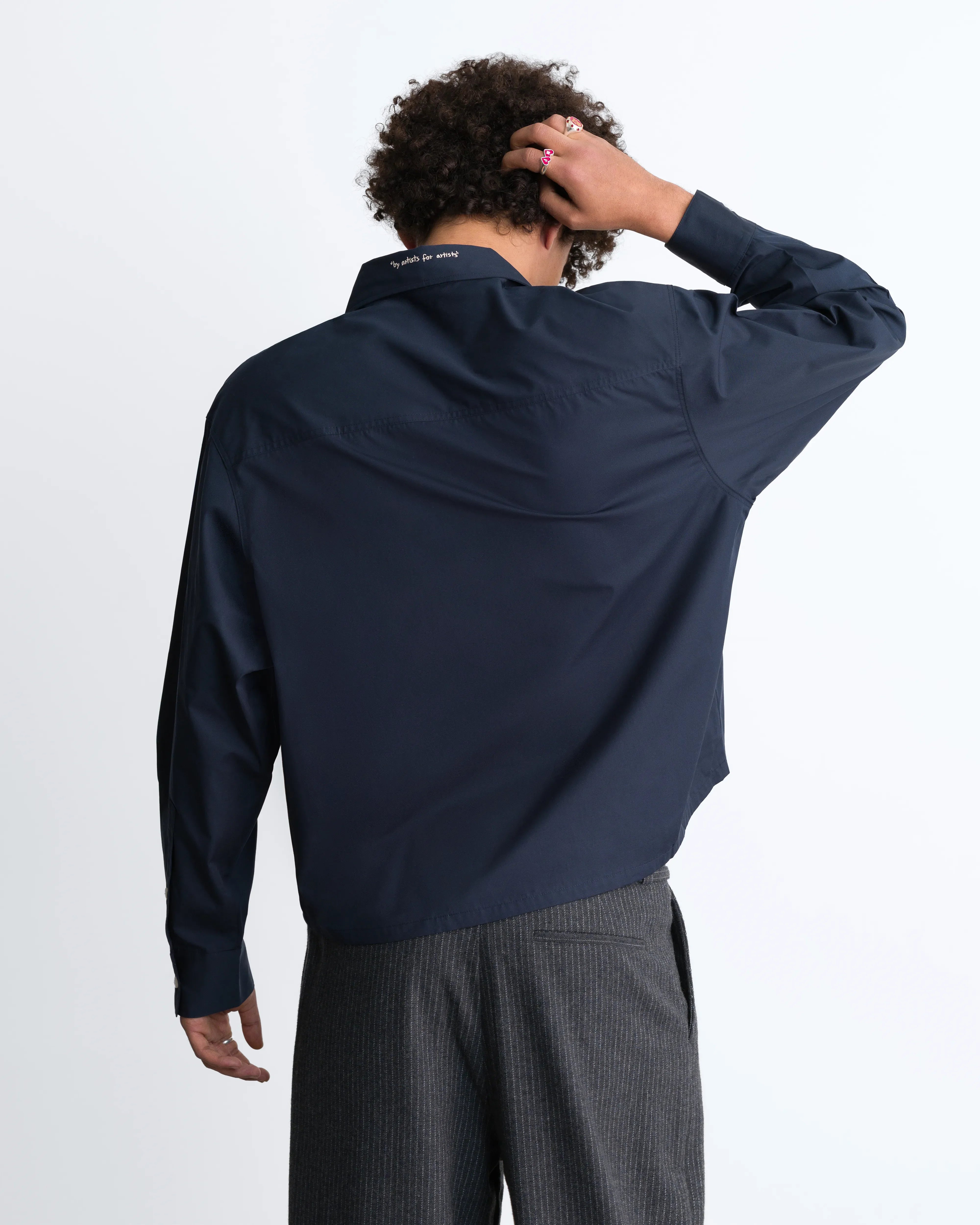 Stamp Shirt Navy
