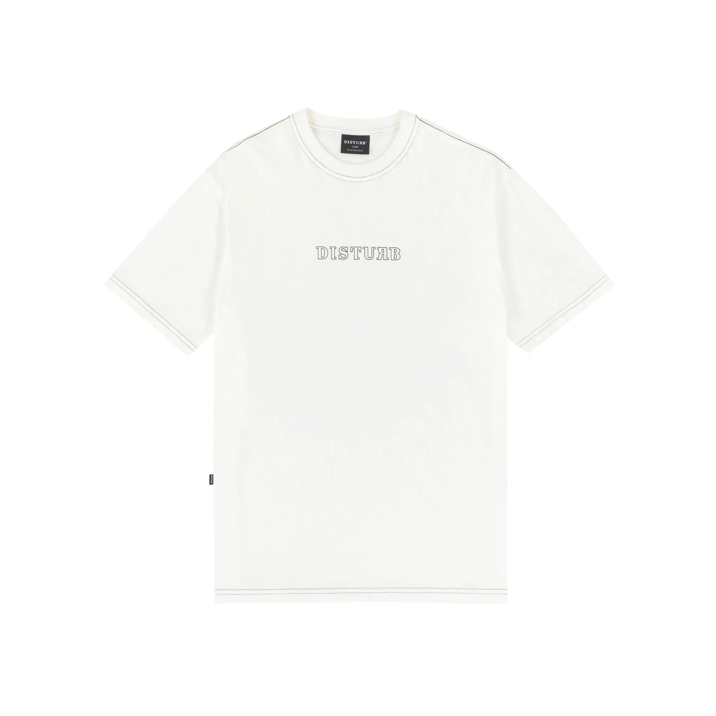 Fade Logo T-Shirt in Grey - Four Street
