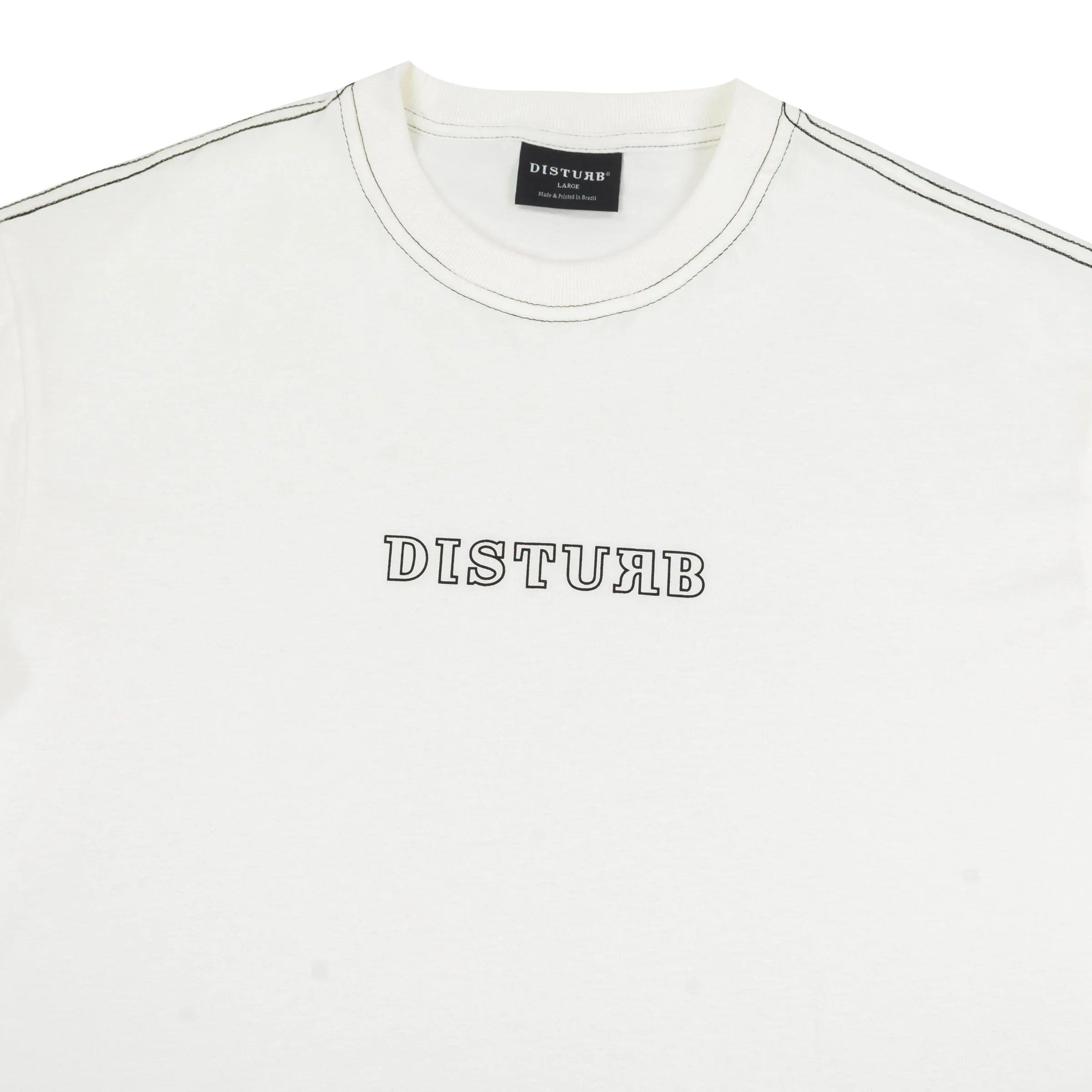 Fade Logo T-Shirt in Grey - Four Street