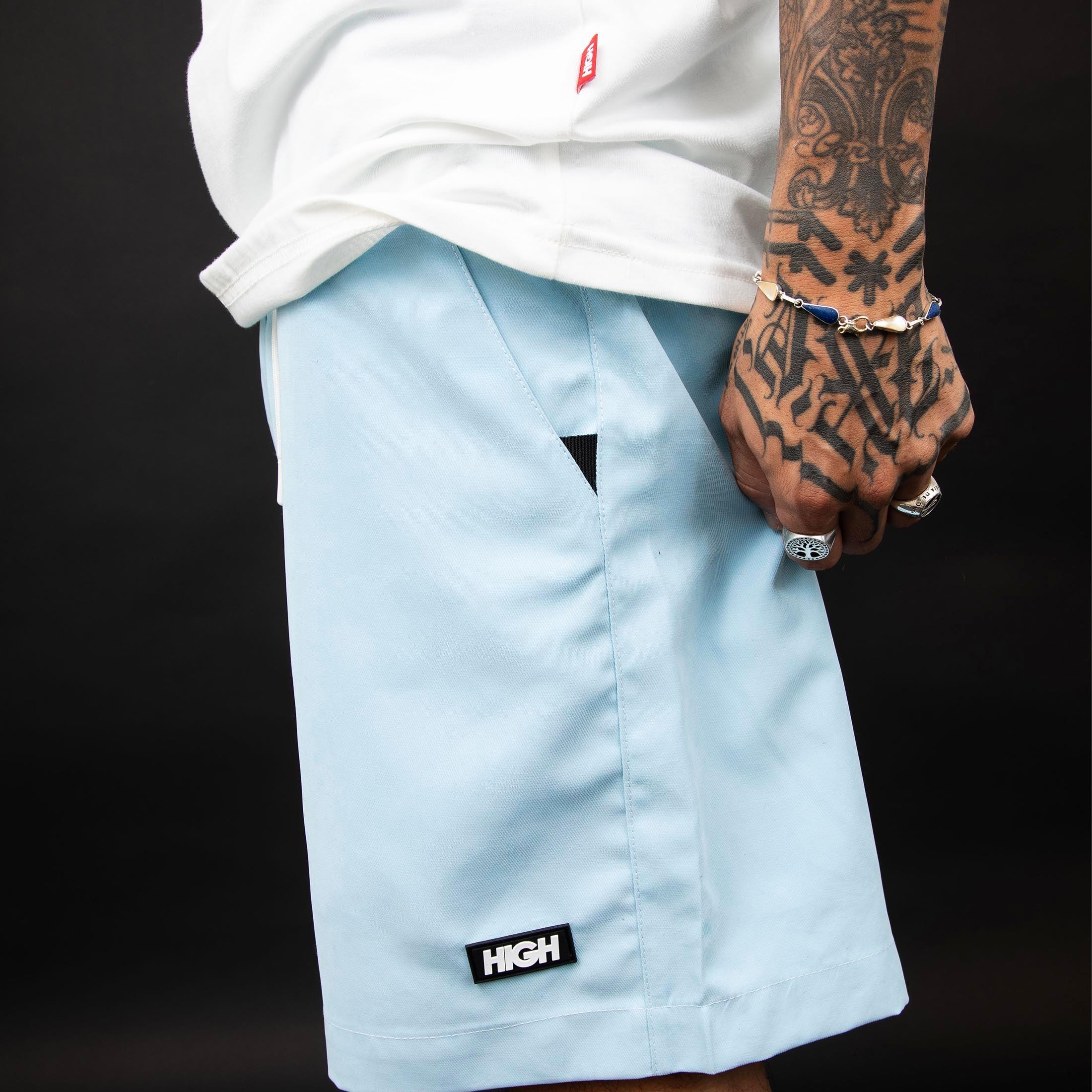 Shorts Colored Sky Blue - Four Street