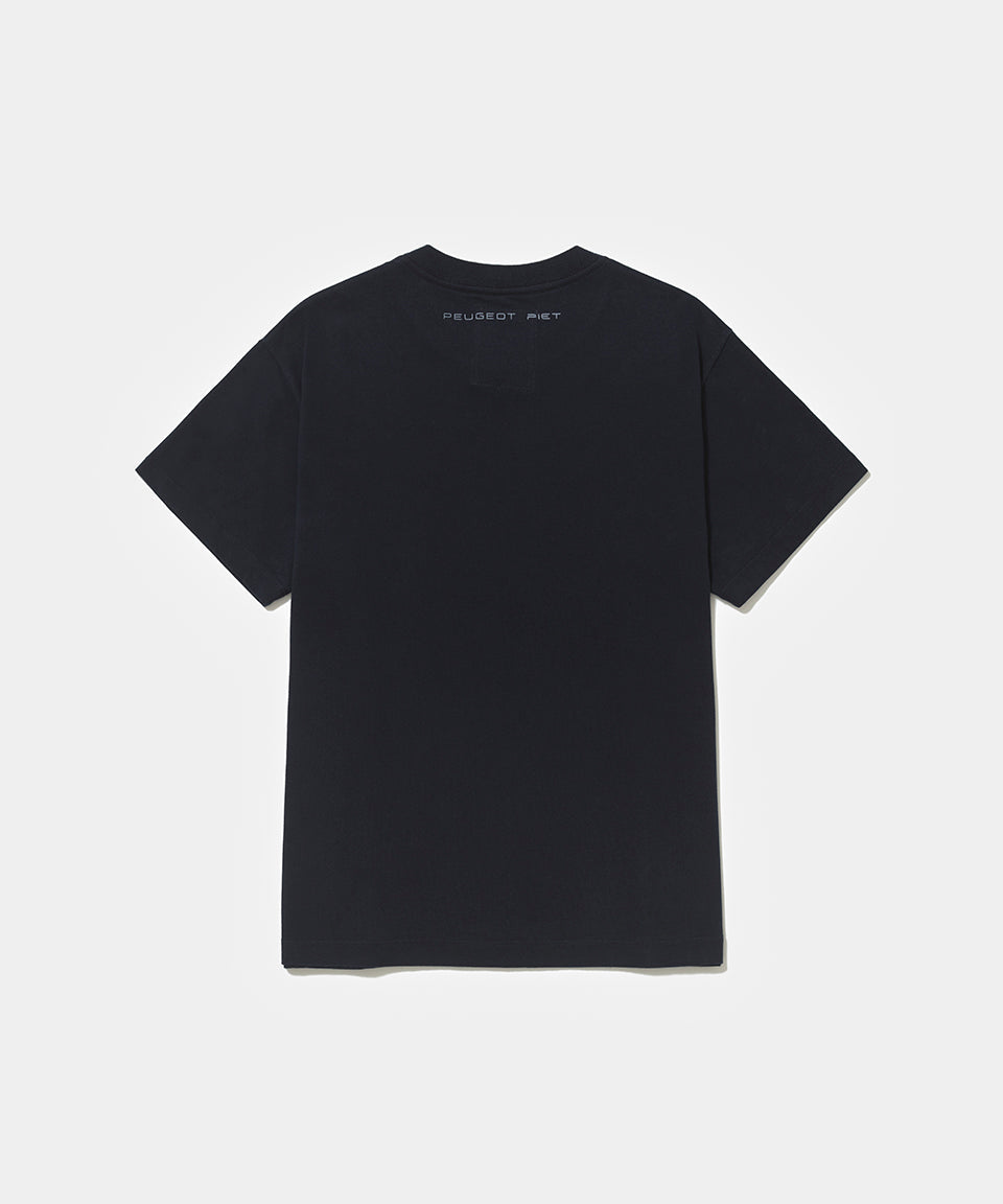 Piet + Peugeot Camiseta Lion - Navy