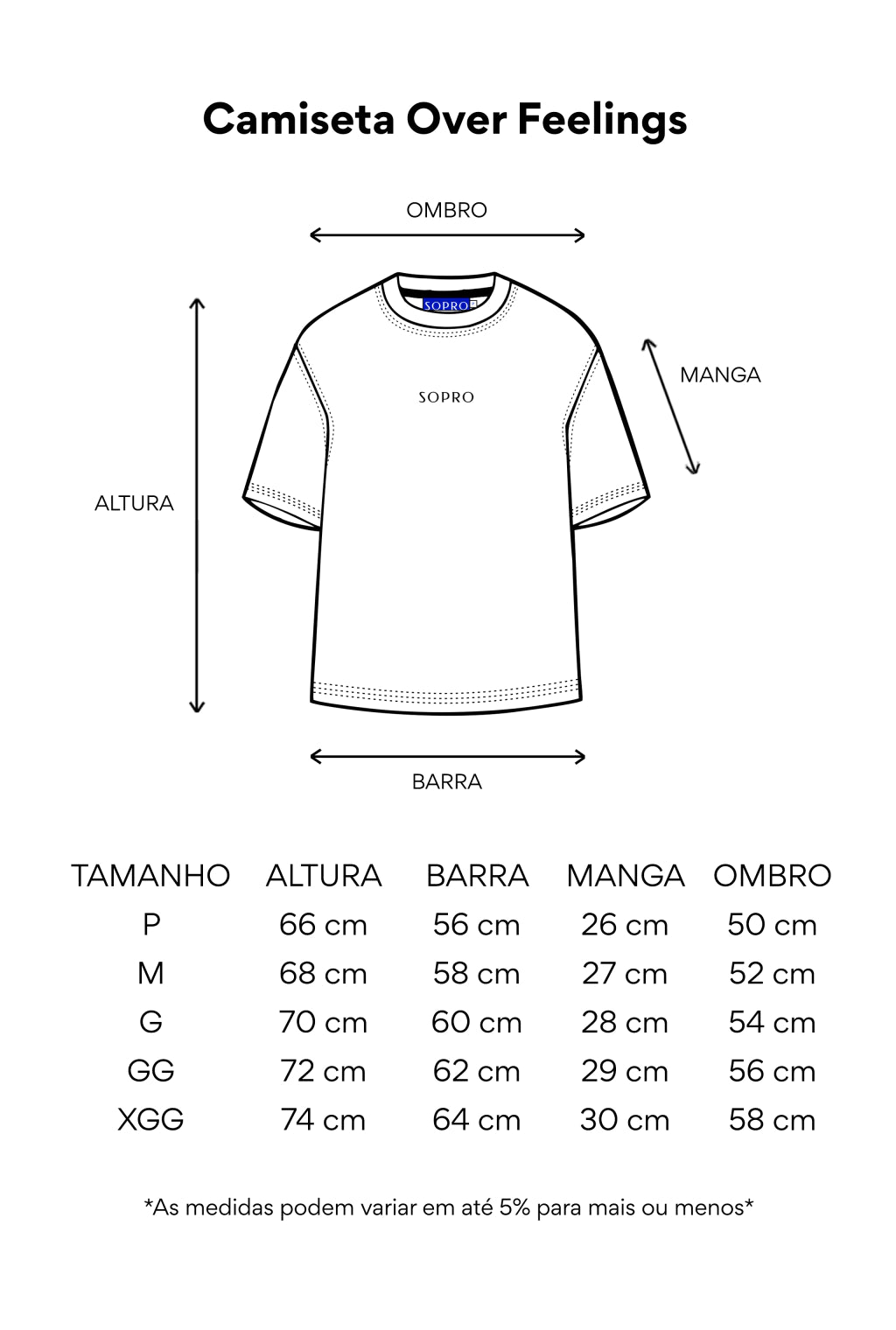 Camiseta Over Off White