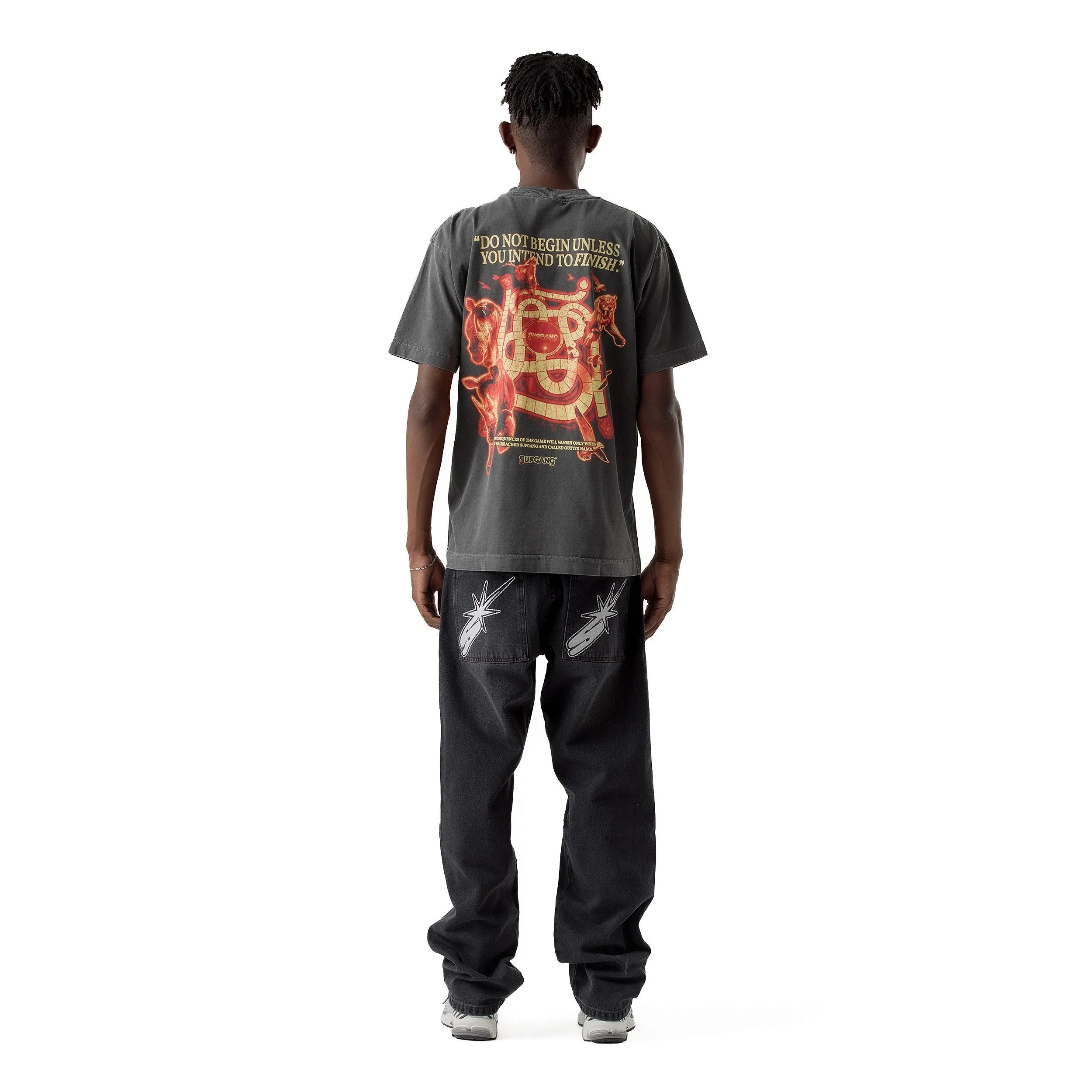TEE SUFMANJI GREY - Four Street