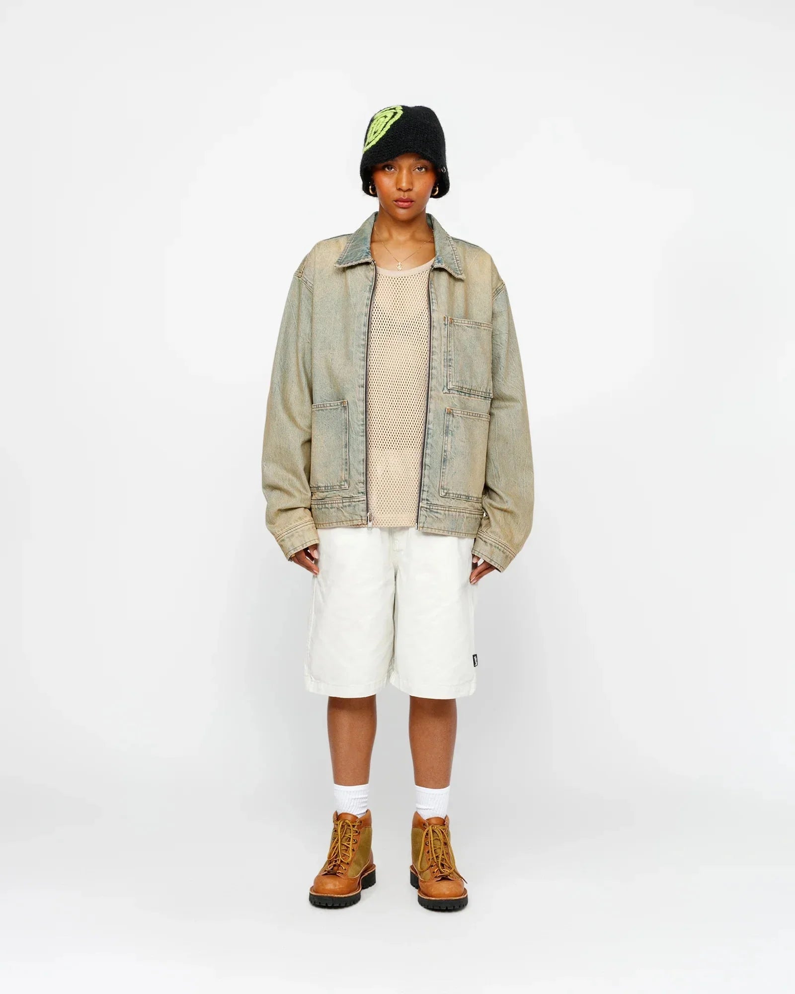 BEACH SHORT BRUSHED COTTON - Four Street