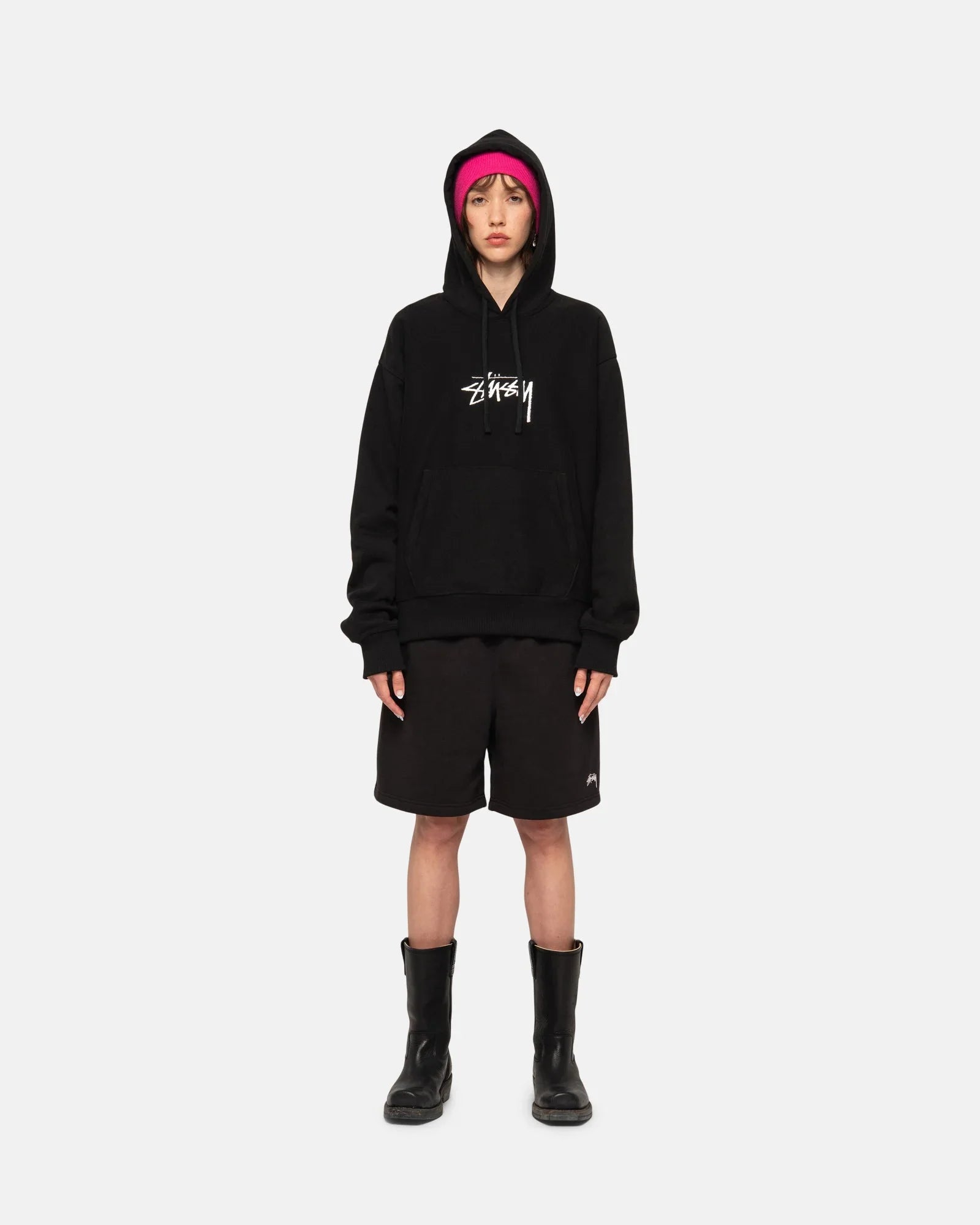STOCK LOGO SWEATSHORT - Four Street