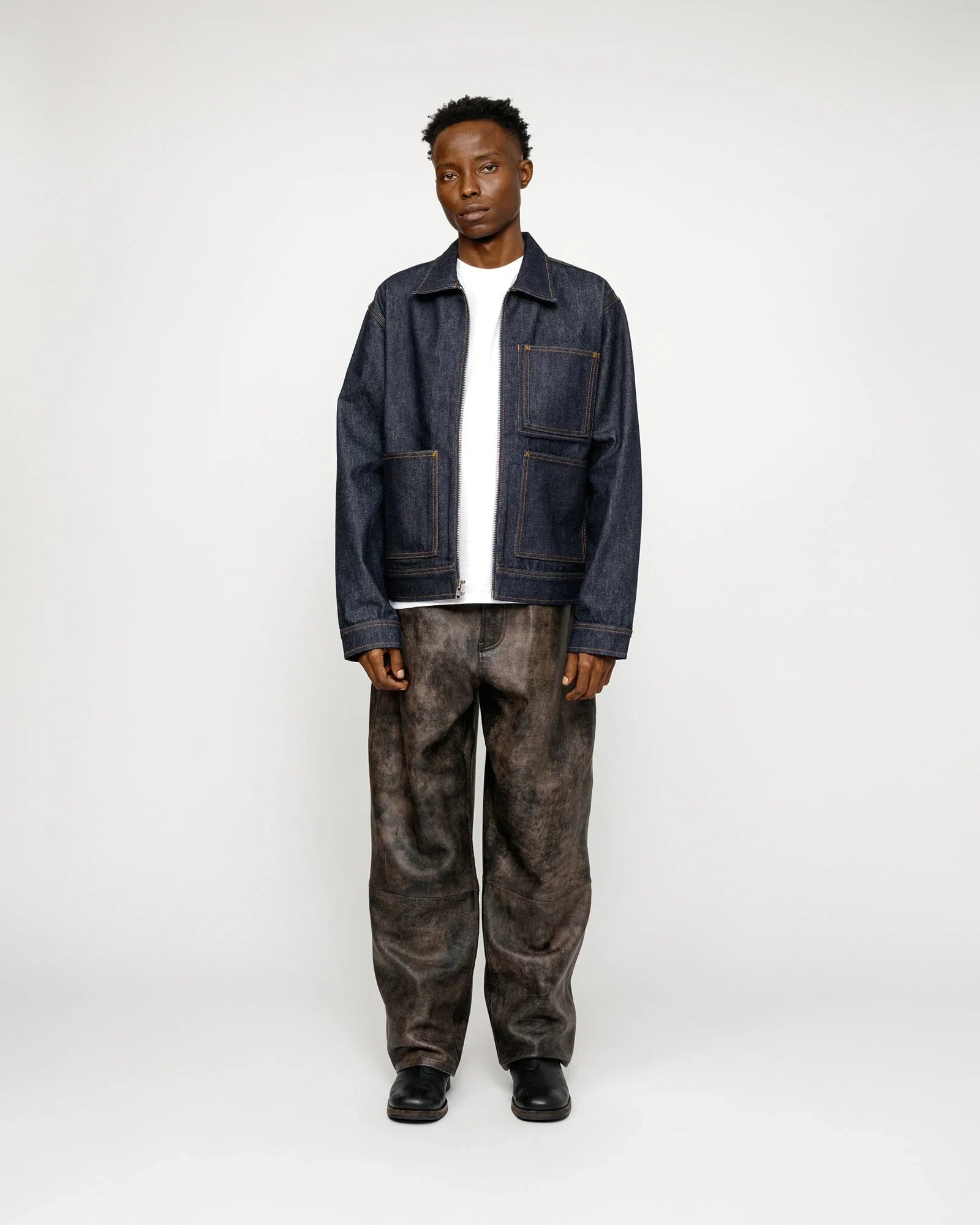 BIG OL' JEAN STONEWASHED LEATHER - Four Street