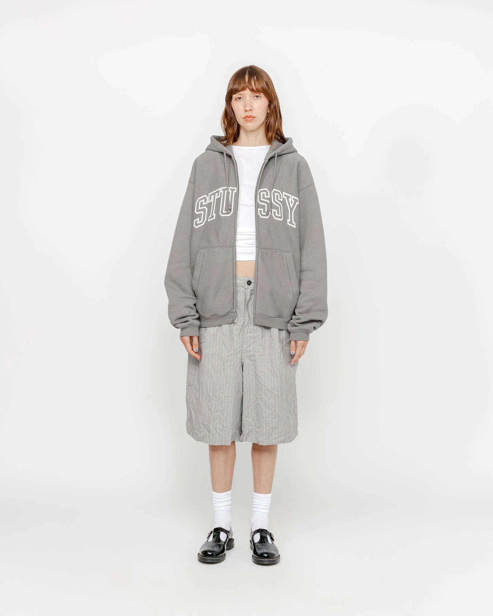 OUTLINE ZIP HOODIE - Four Street