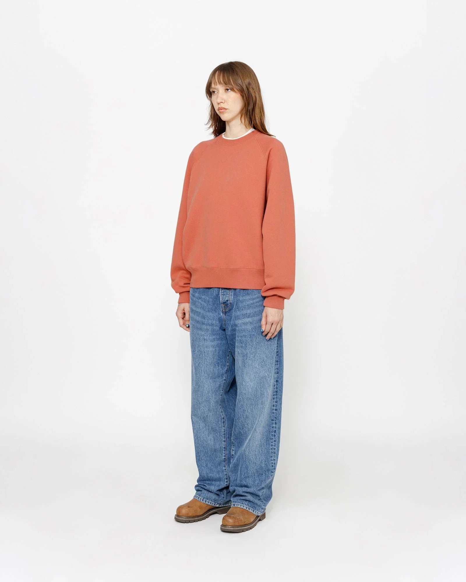 FLEECE RAGLAN CREW - Four Street