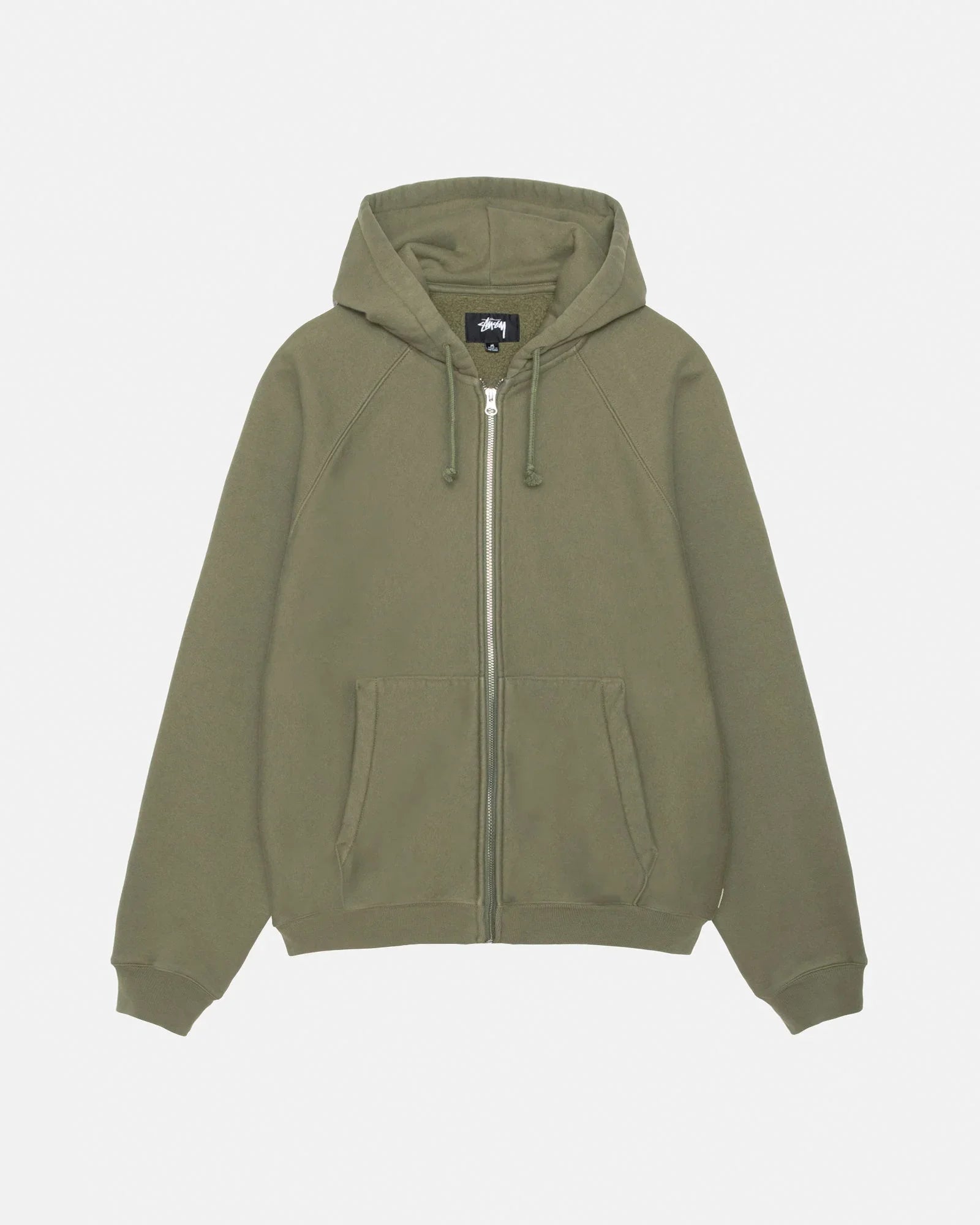 FLEECE RAGLAN ZIP HOODIE - Four Street