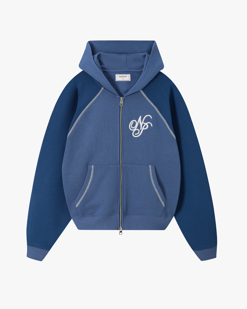 Team Zip-Up Hoodie Navy